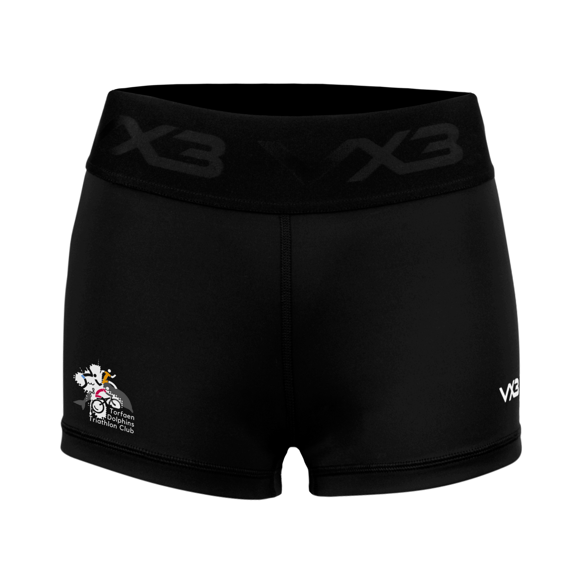 Torfaen Dolphins Triathlon Club Booty Shorts