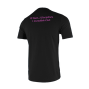 Torfaen Dolphins Triathlon Club Black Womens Invicta Club Tee