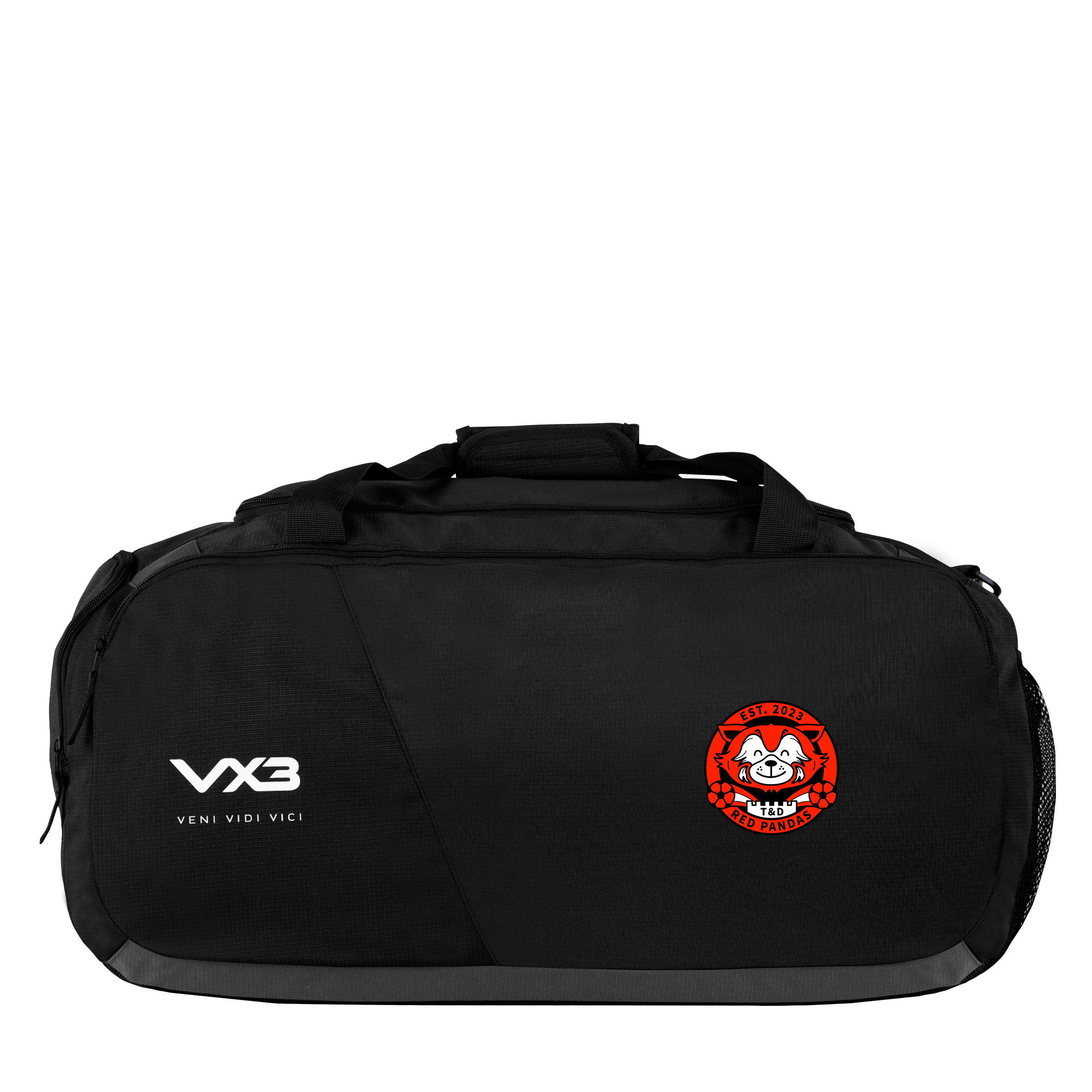 Totnes & Dartington Red Pandas Performance Kit Bag Black/Dark