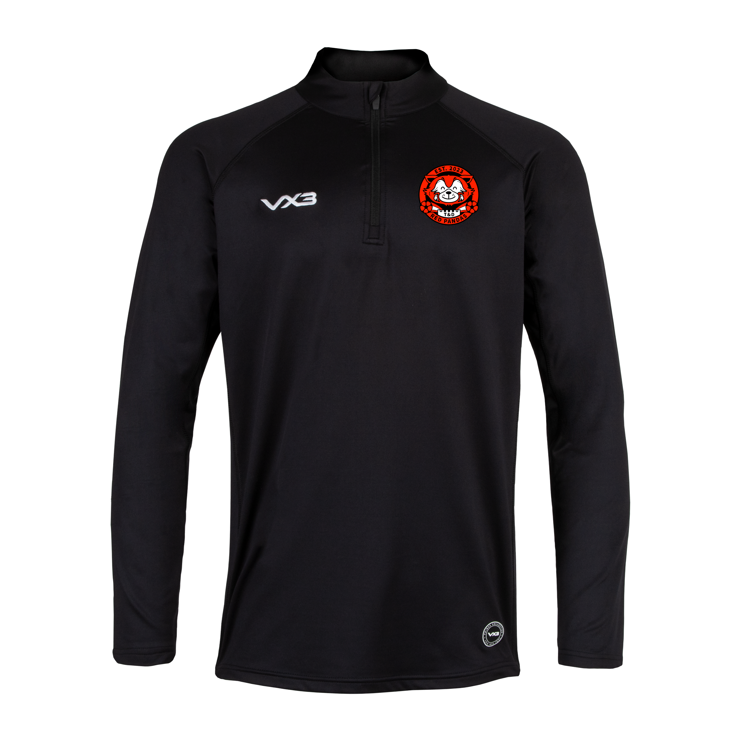 Totnes & Dartington Red Pandas Primus Quarter Zip