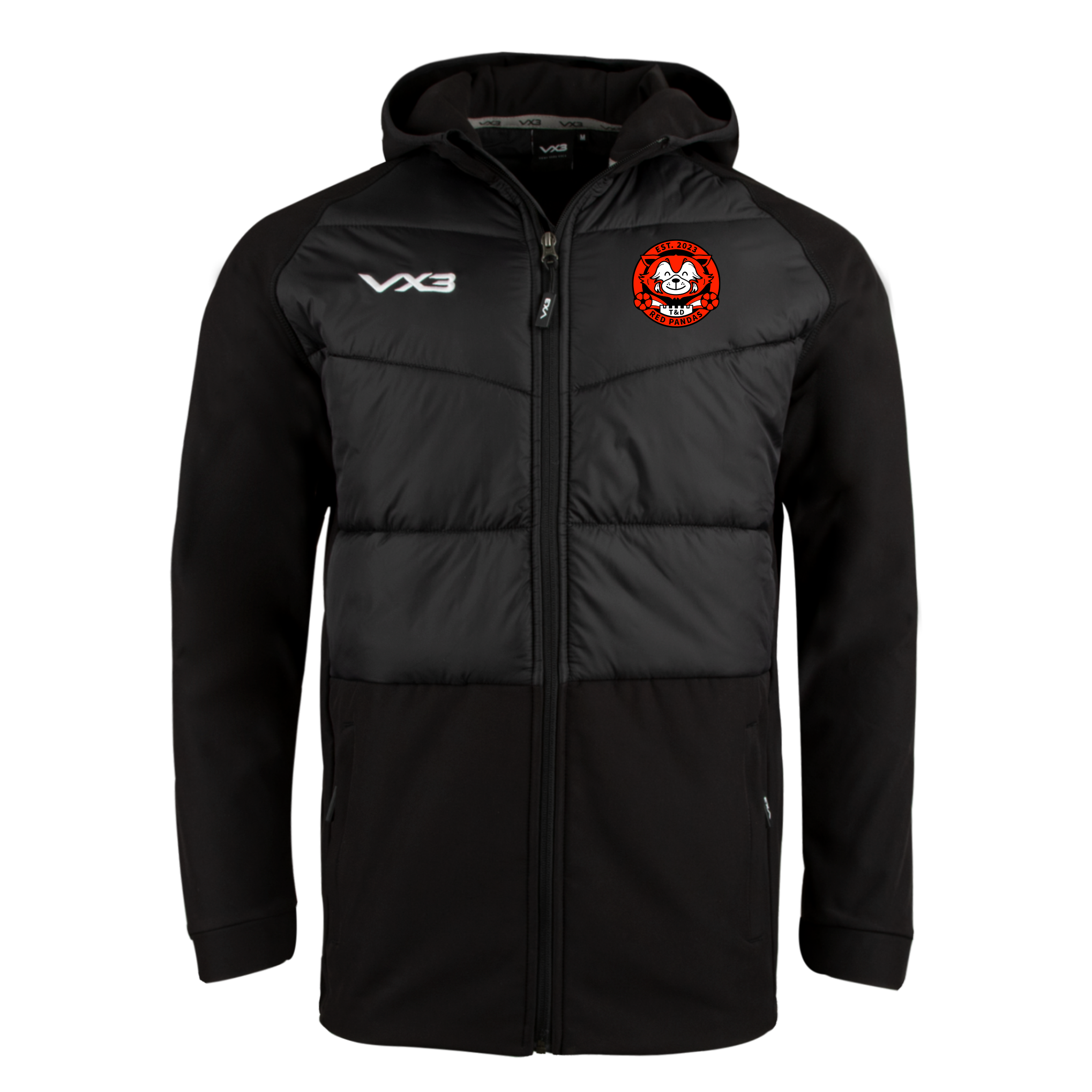 Totnes & Dartington Red Pandas Tempest Hybrid Jacket