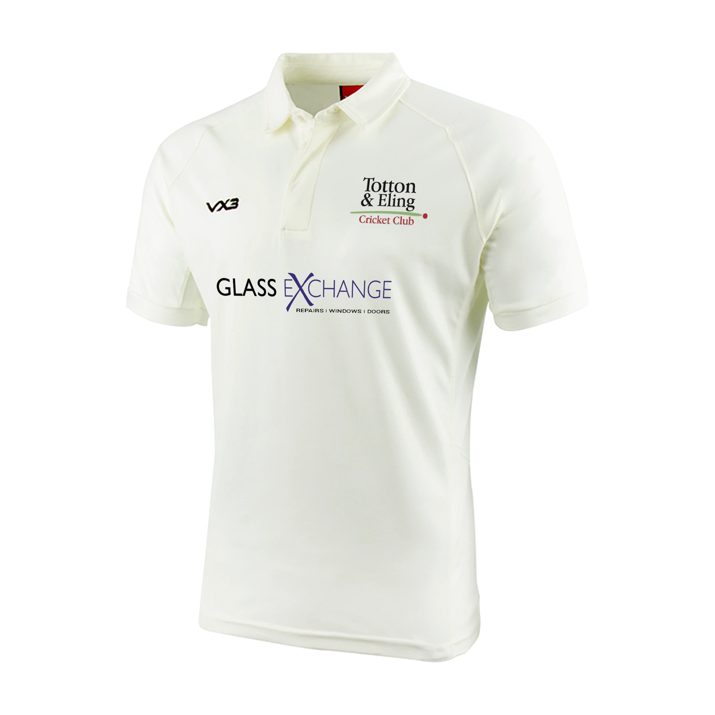 Totton and Eling Cricket Club Youth Short Sleeve Shirt