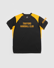 Trafford Handball Club Vertex Tee -Black/Amber/White