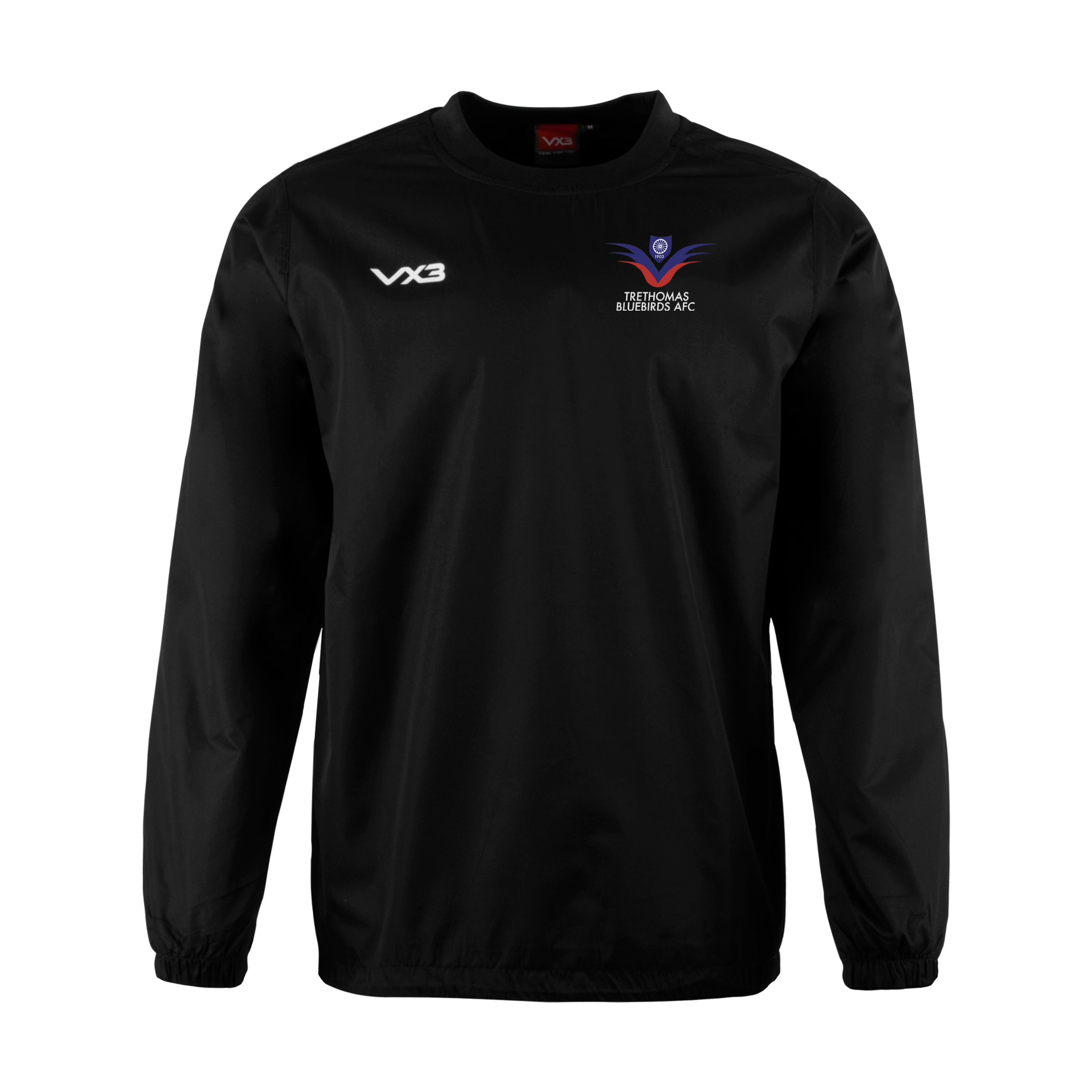 Trethomas Bluebirds FC Black Primus Smock