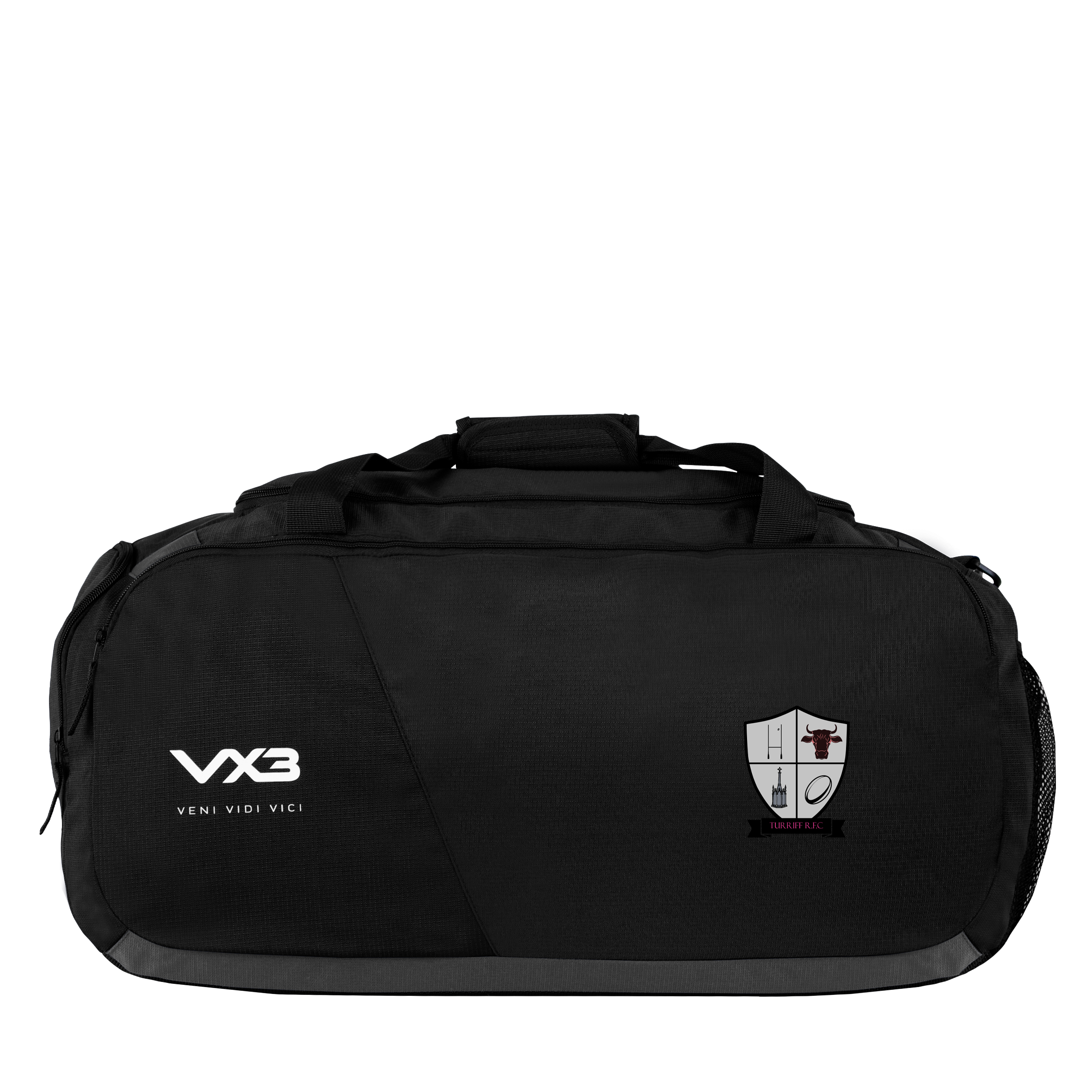 Turriff RFC Performance Kit Bag Black/Dark