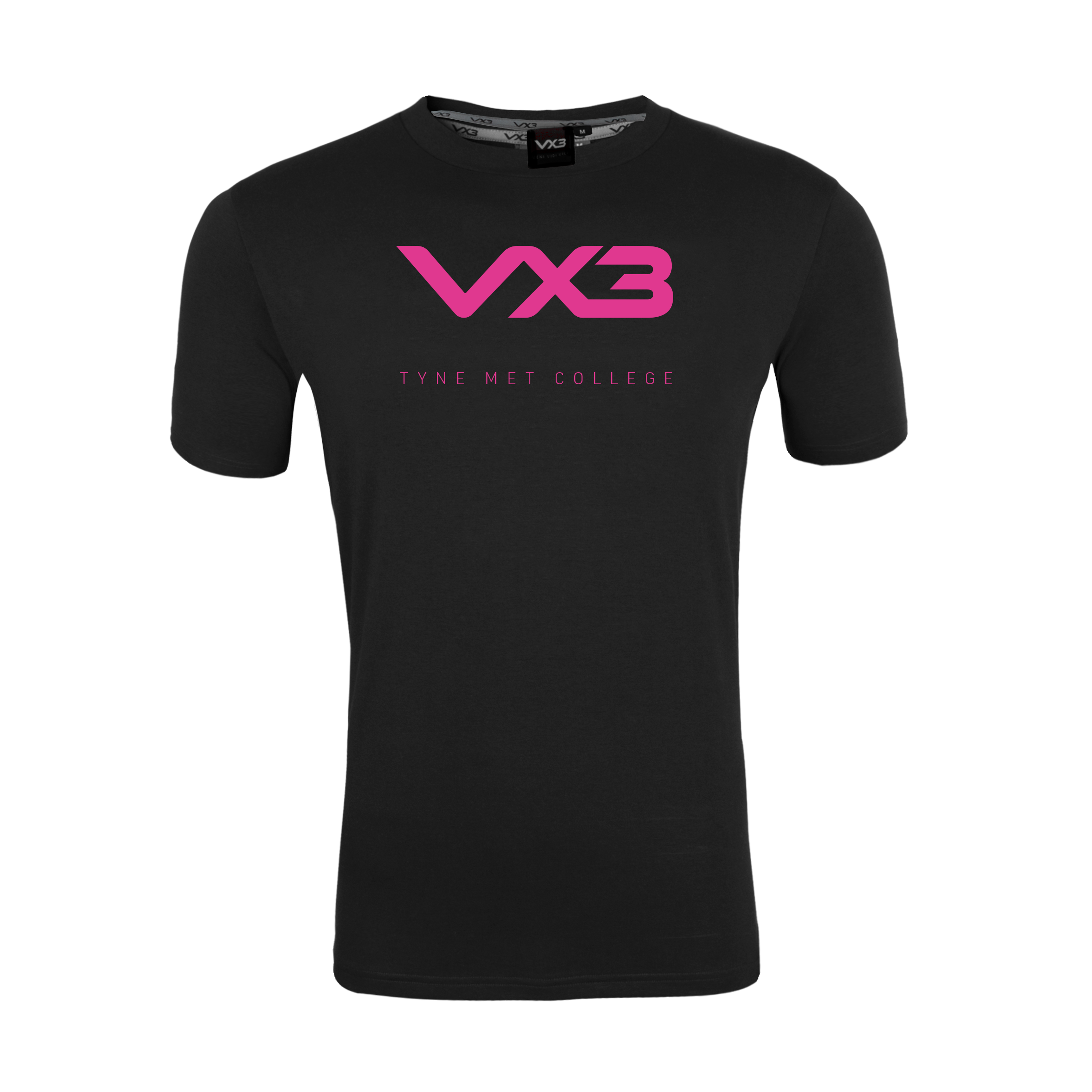 Tyne Metropolitan College - Women's Black Womens Invicta Club Tee