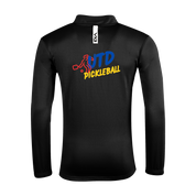 UK Junior Pickleball Association Black Fortis Youth Quarter Zip Sweat