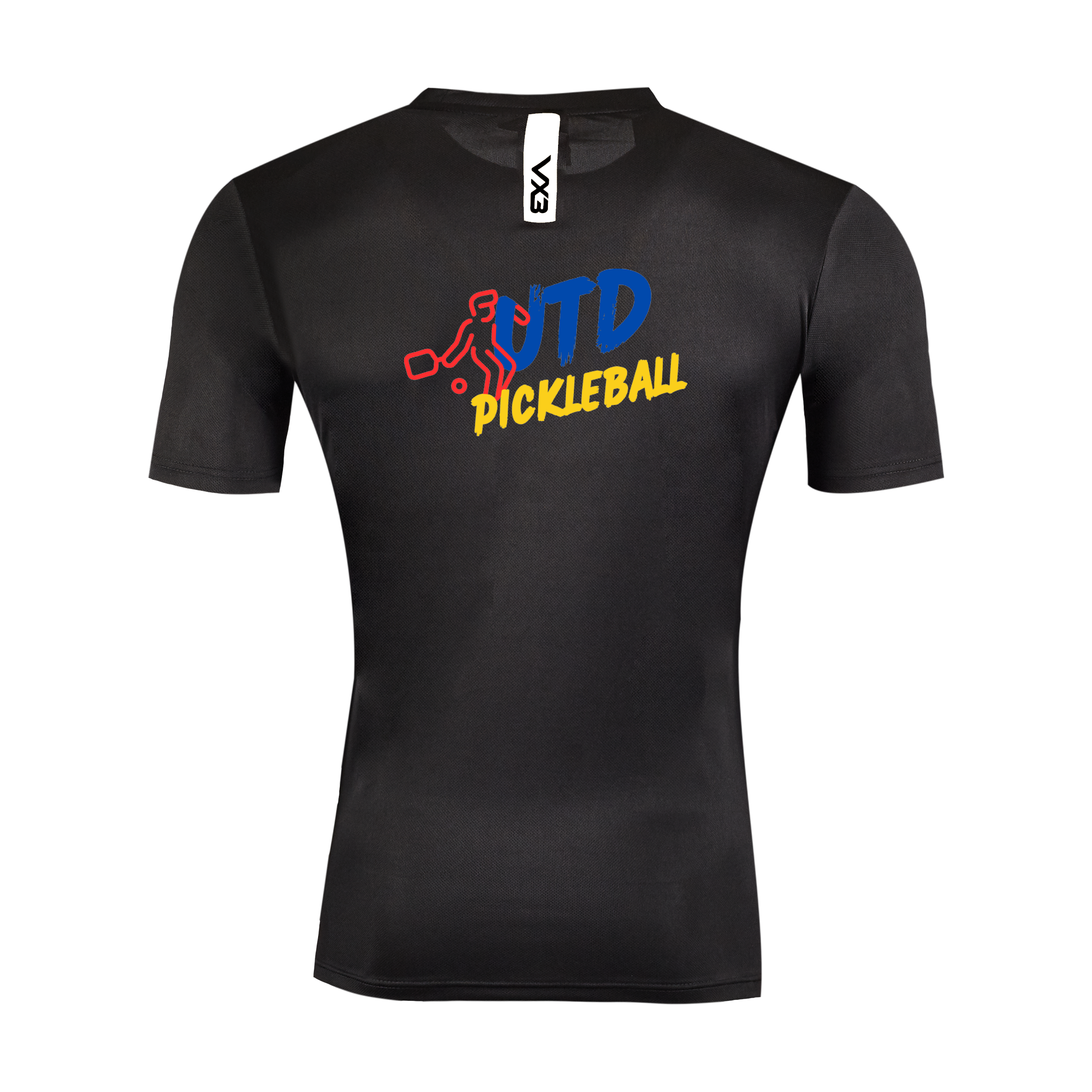 UK Junior Pickleball Association Black Fortis Youth Tee