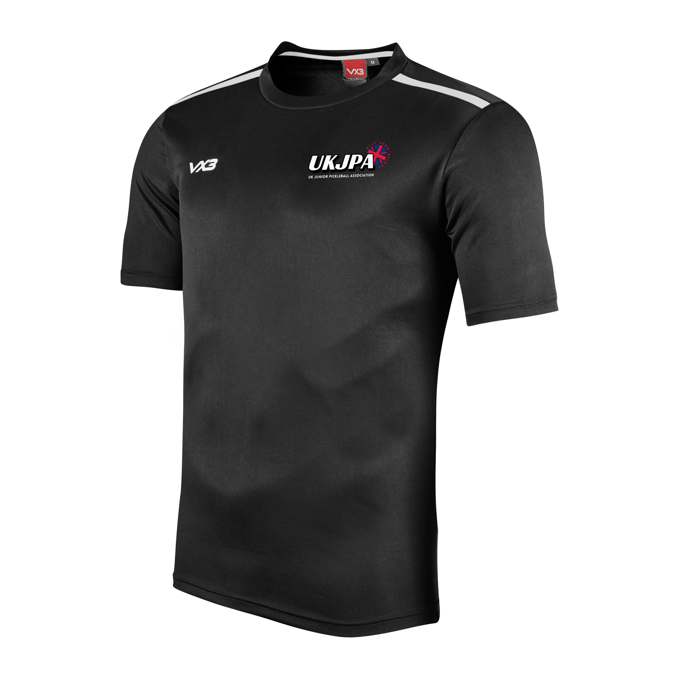 UK Junior Pickleball Academy x UTD Pickleball Black Fortis Tee