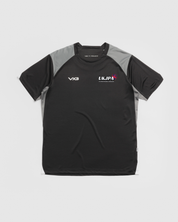 UK Junior Pickleball Academy x UTD Pickleball Vertex Youth Tee -Black/Grey/White