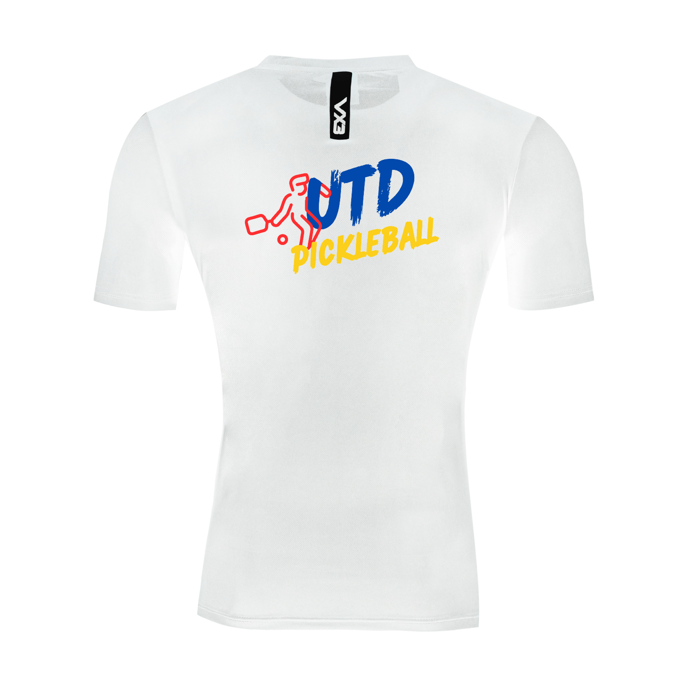 UK Junior Pickleball Association White Fortis Tee