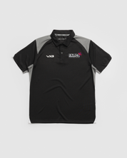 UK Junior Pickleball Academy x UTD Pickleball Vertex Polo -Black/Grey/White