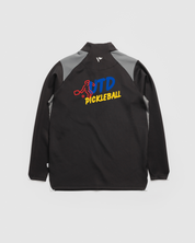 UK Junior Pickleball Academy x UTD Pickleball Vertex Quarter Zip -Black/Grey/White