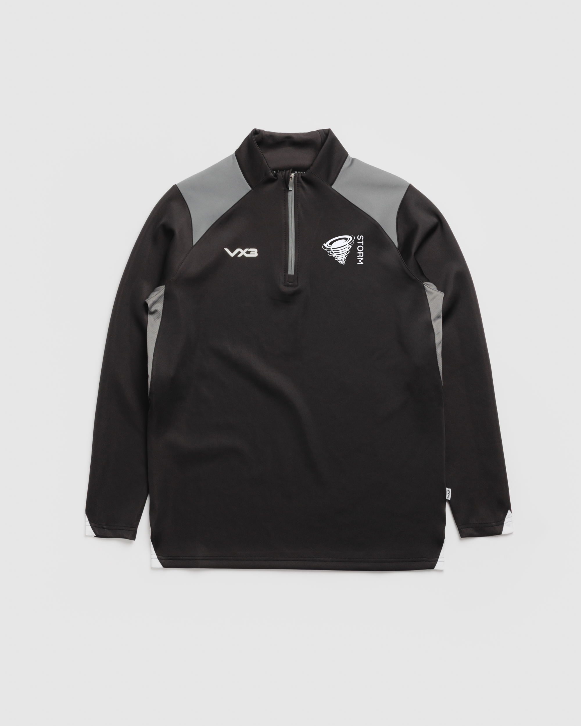 USP College - Football Vertex Quarter Zip -Black/Grey/White