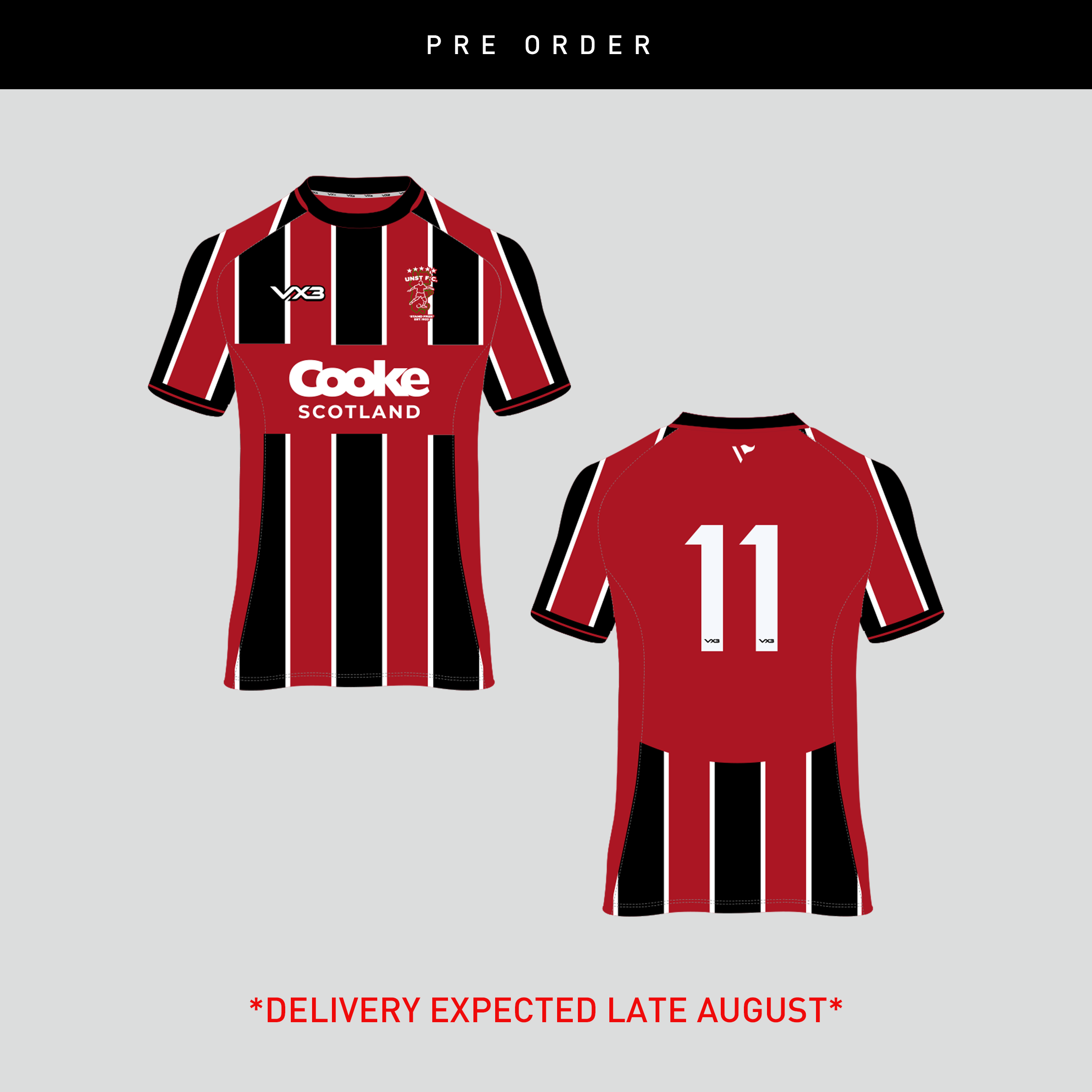 Unst FC 26/27 Home Replica Shirt