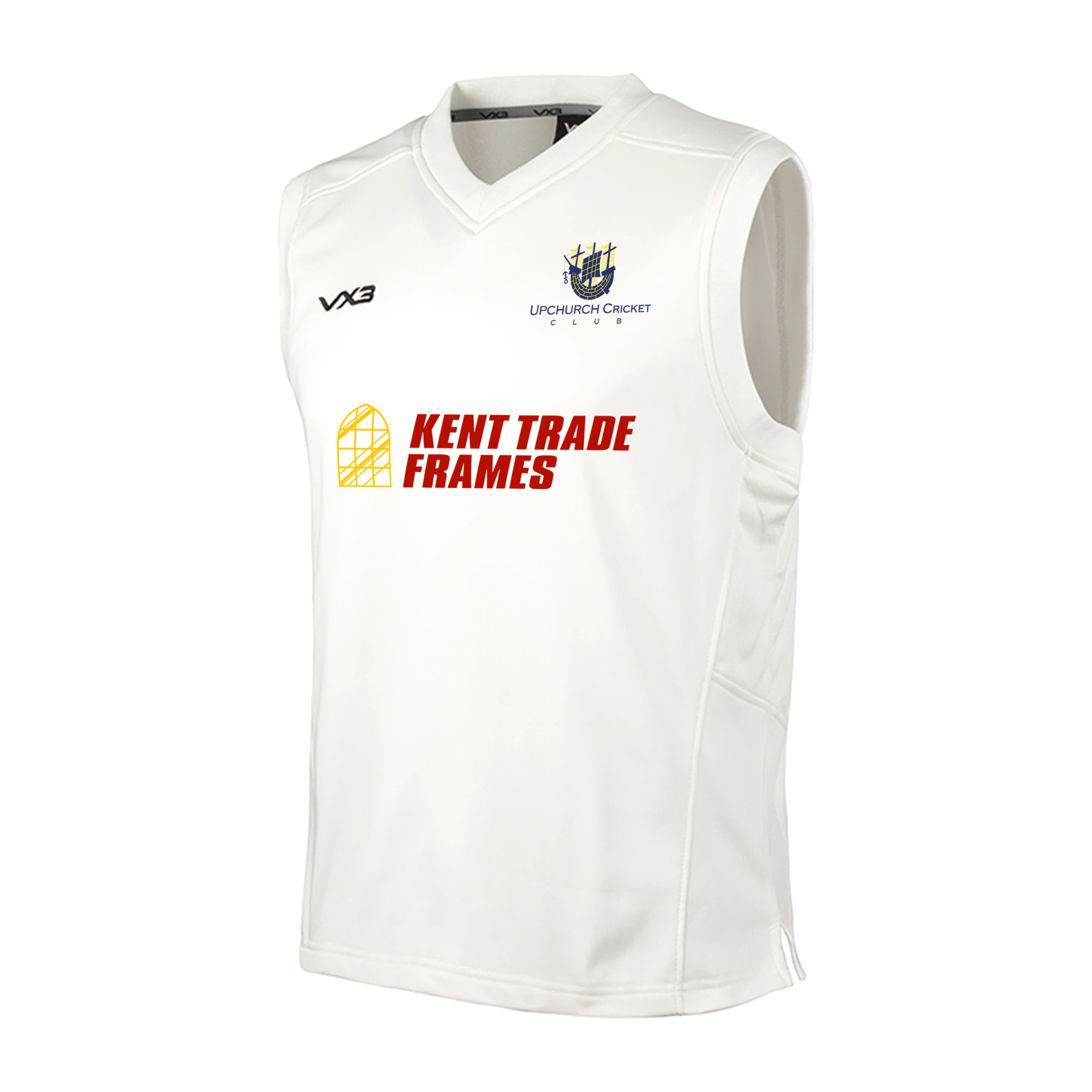 Upchurch Cricket Club Whites Elite Slipover