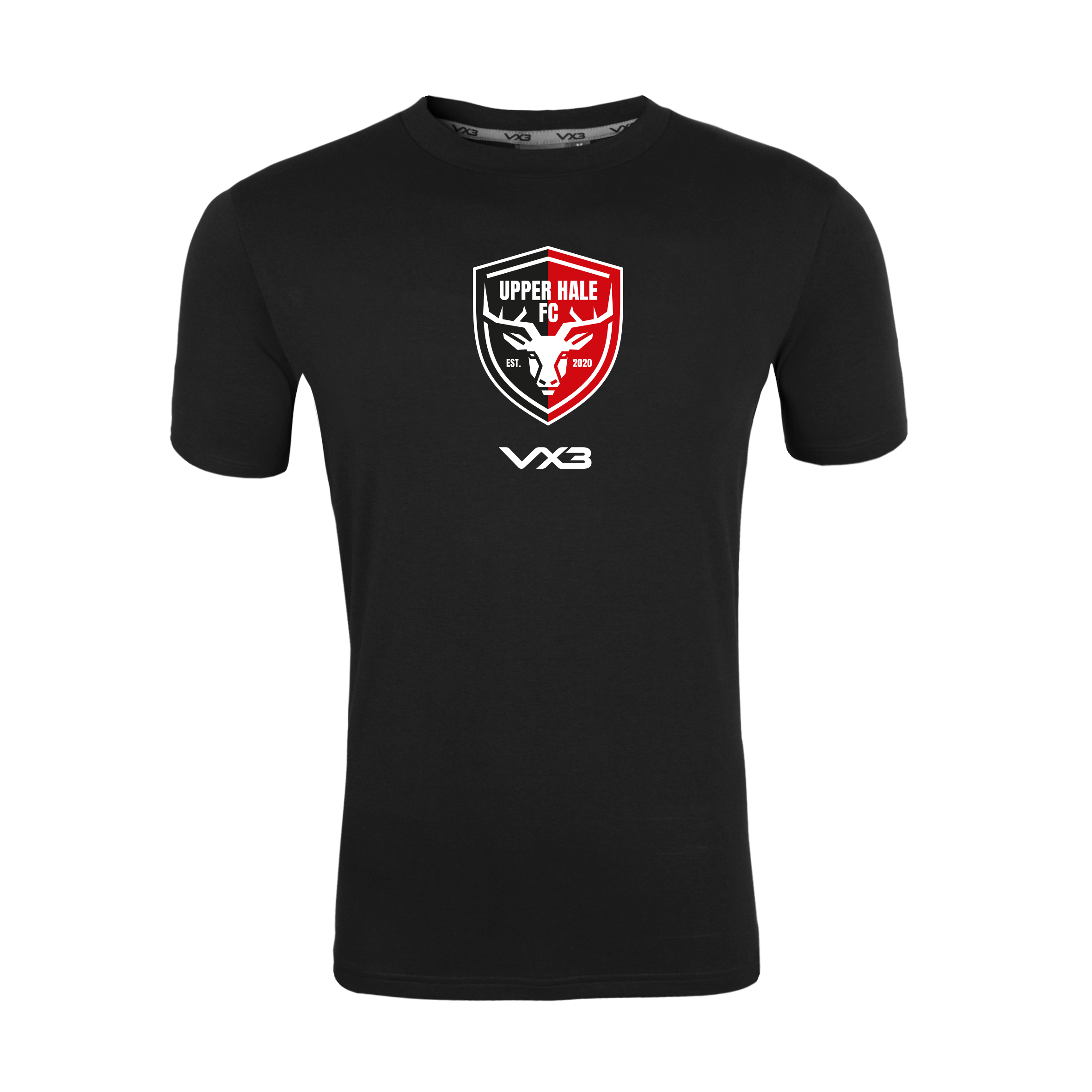 Upper Hale FC Black Invicta Club Tee 2