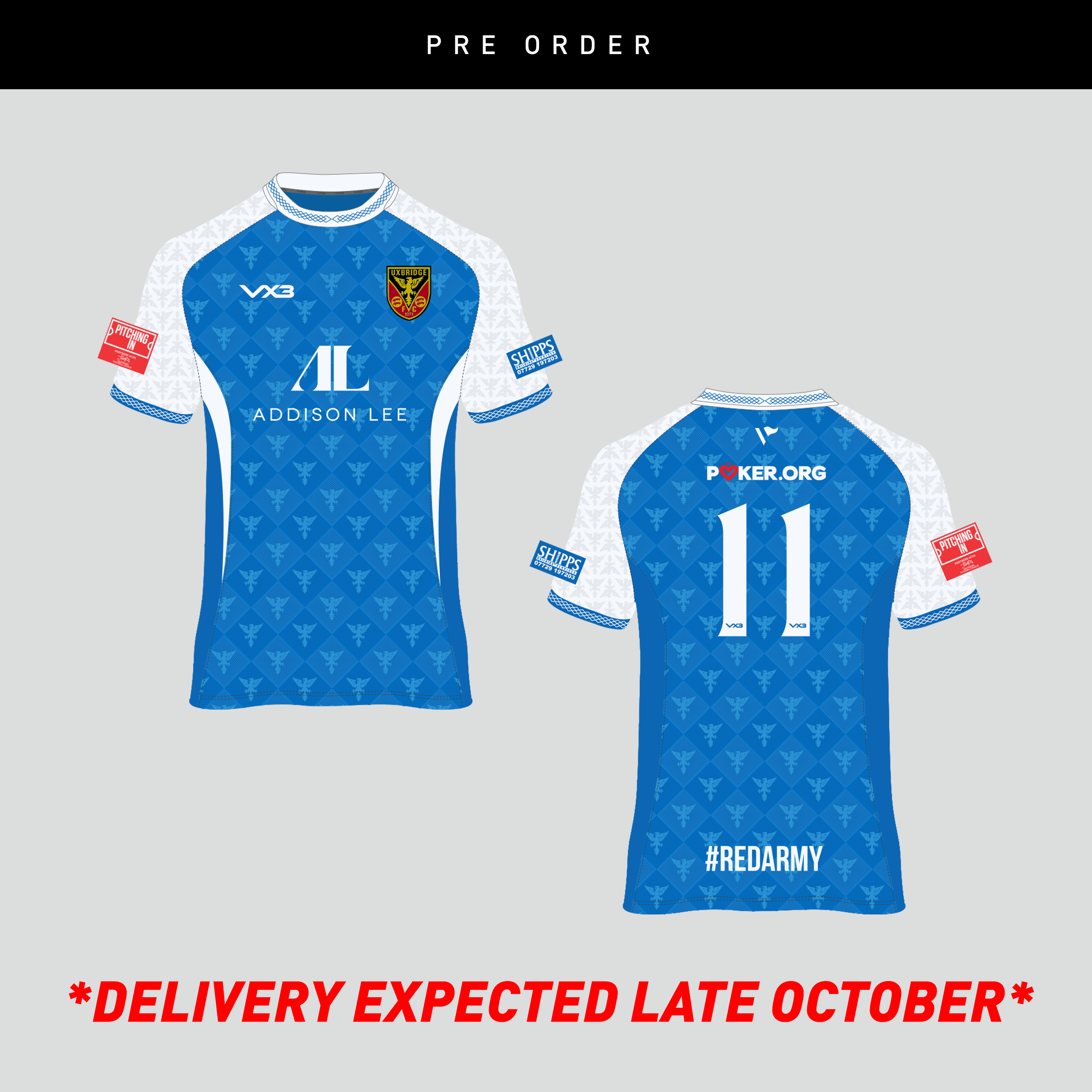 Uxbridge FC 26/27 Away Replica Shirt