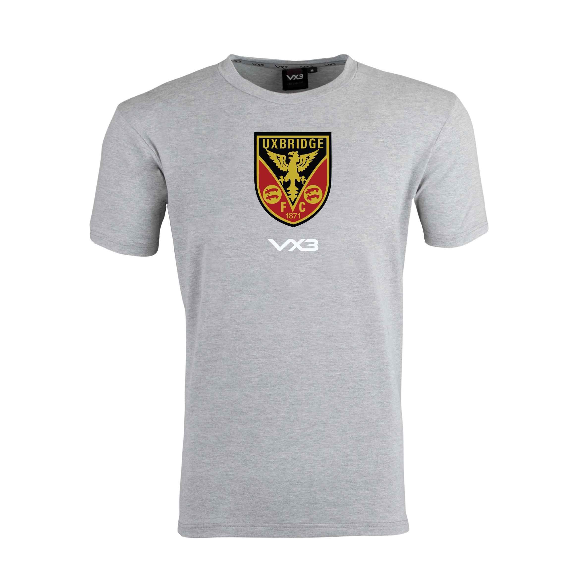 Uxbridge FC Marl Grey Invicta Tee