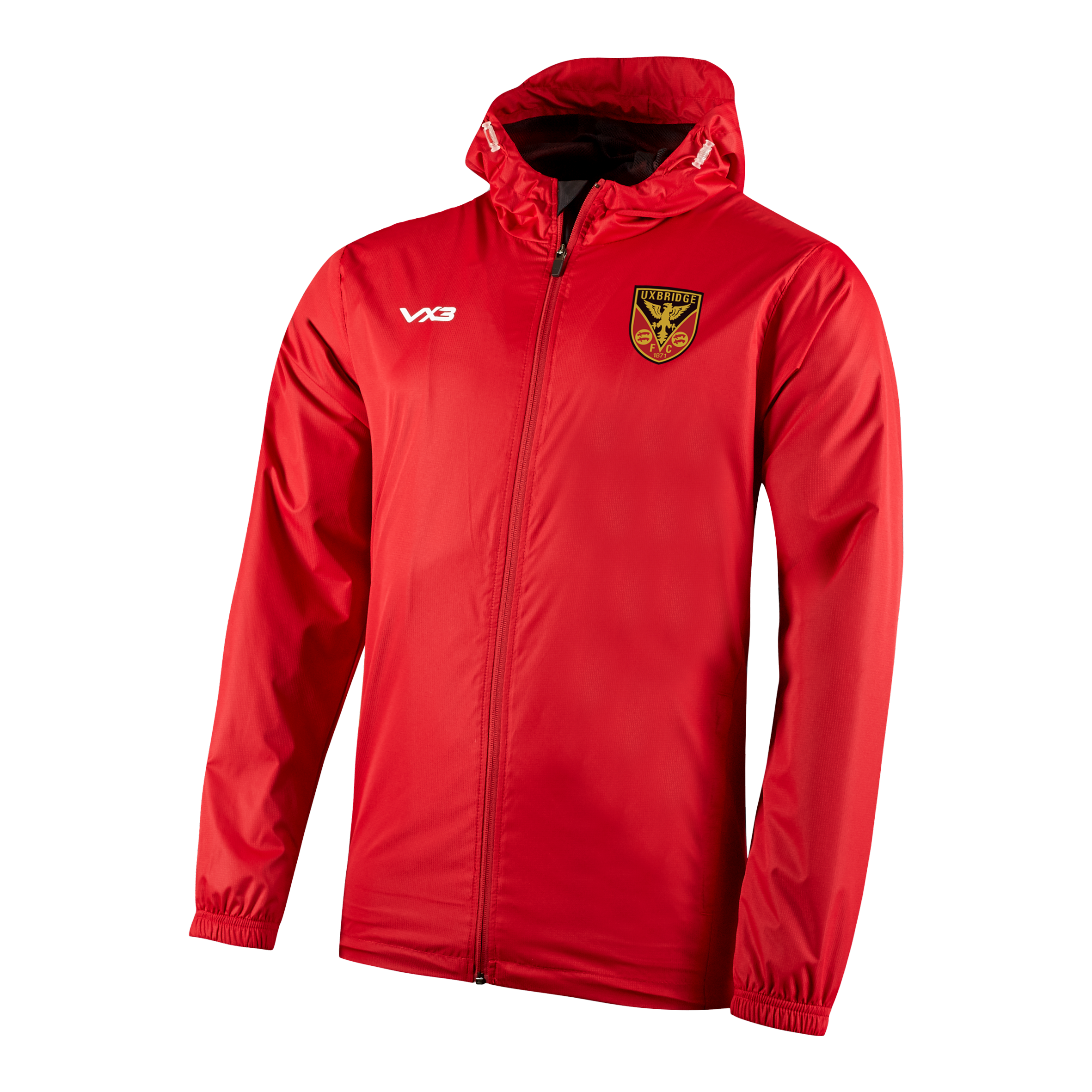 Uxbridge FC Red Primus Youth Rain Jacket