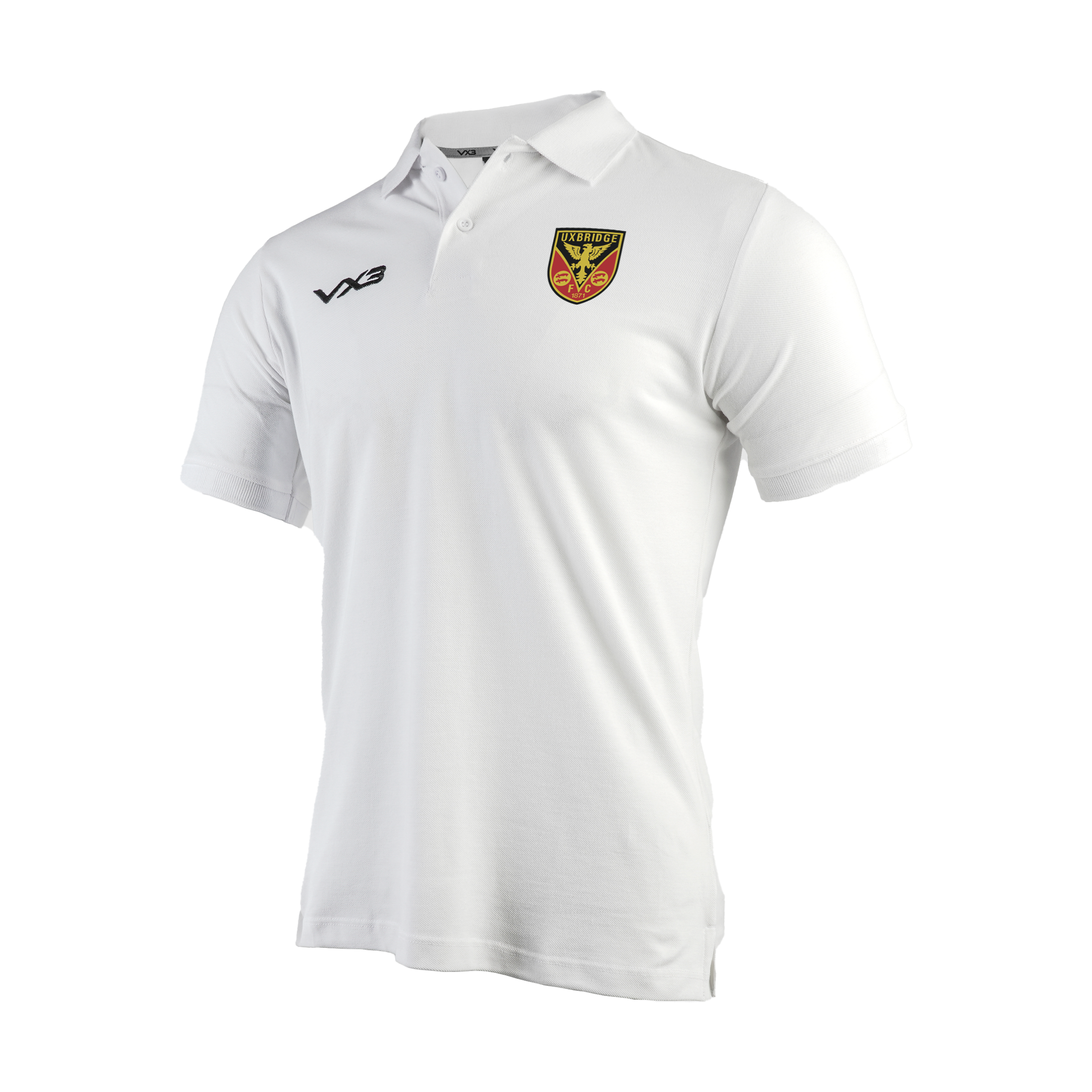 Uxbridge FC White Primus Polo Shirt
