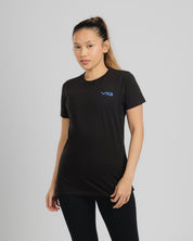 VX3 Run Club Ladies Foot Print Tee Black
