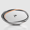 VX3 Vuelta White/Black/Orange Rugby Training Ball- Size 4 Conquer Logo