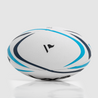 VX3 Vexo White/Navy/Sky Rugby Match Ball Conquer Logo