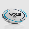 VX3 Vexo White/Navy/Sky Rugby Match Ball