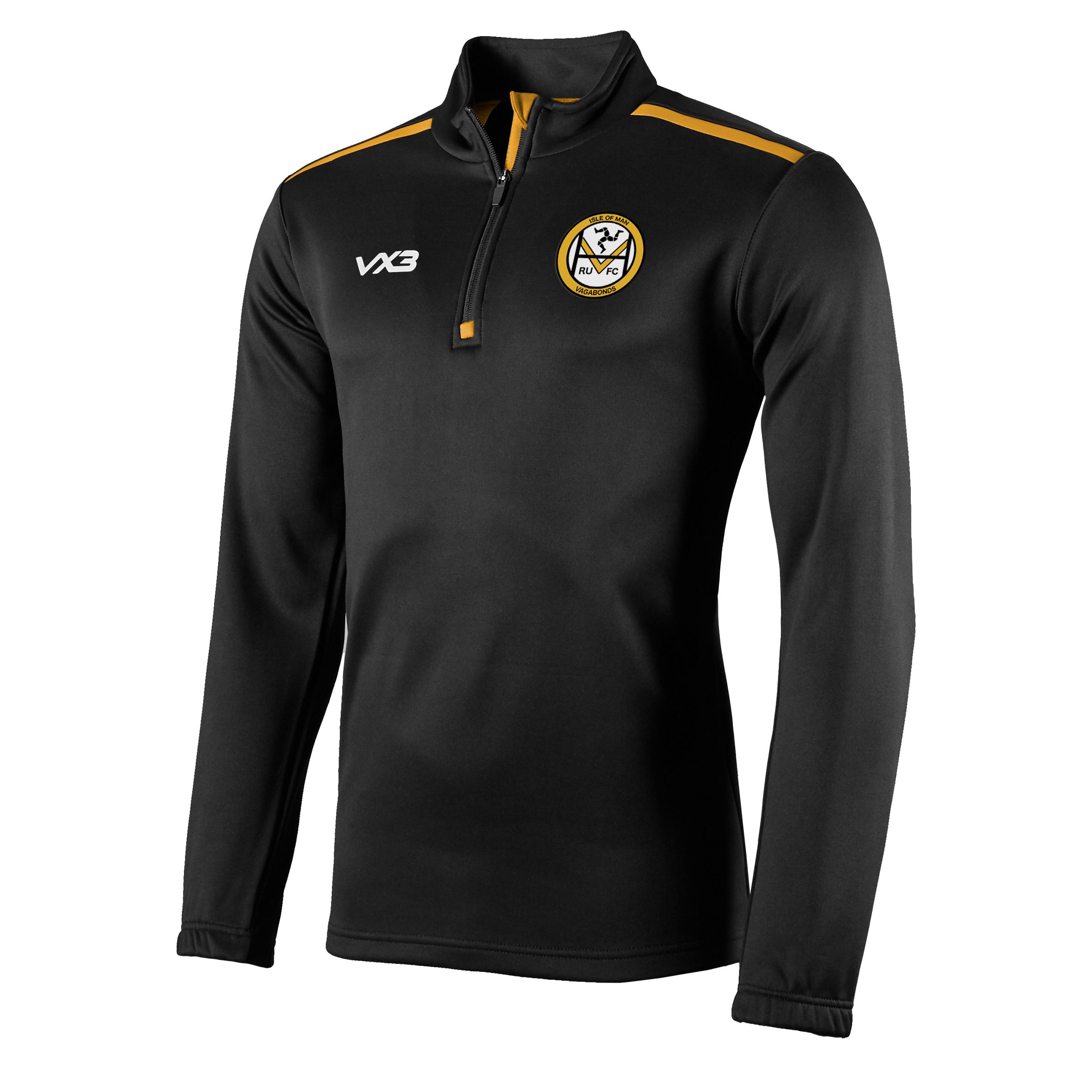 Vagabonds Rugby Club Fortis Quarter Zip Sweat
