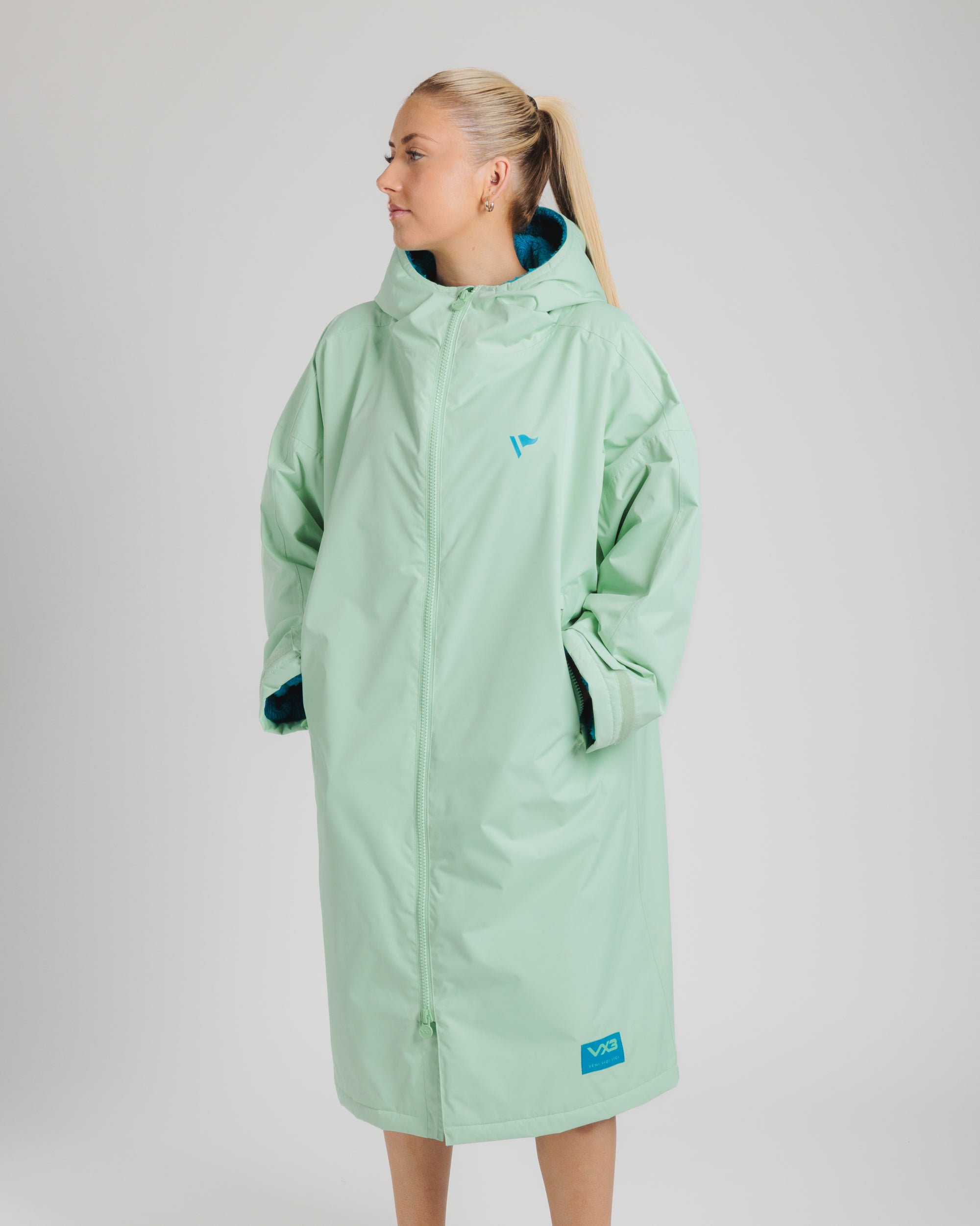 Velit Sports Robe Seafoam/Turquoise Surf