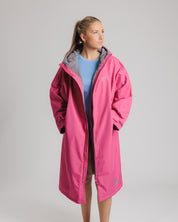 Velit Sports Robe Wild Berry/Dove Grey