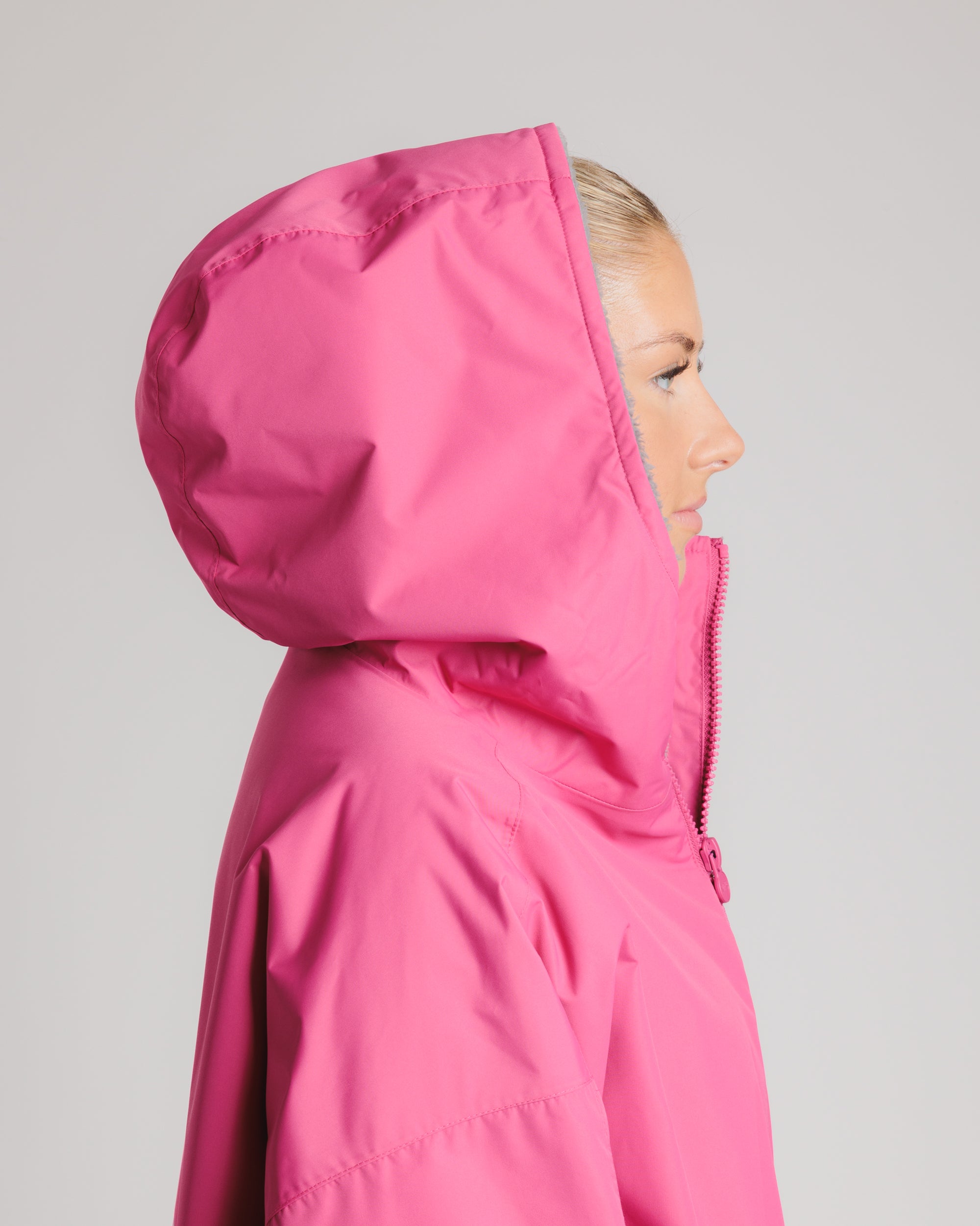 Velit Sports Robe Wild Berry/Dove Grey