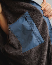 Velit Sports Robe Storm Cloud/Dove Grey