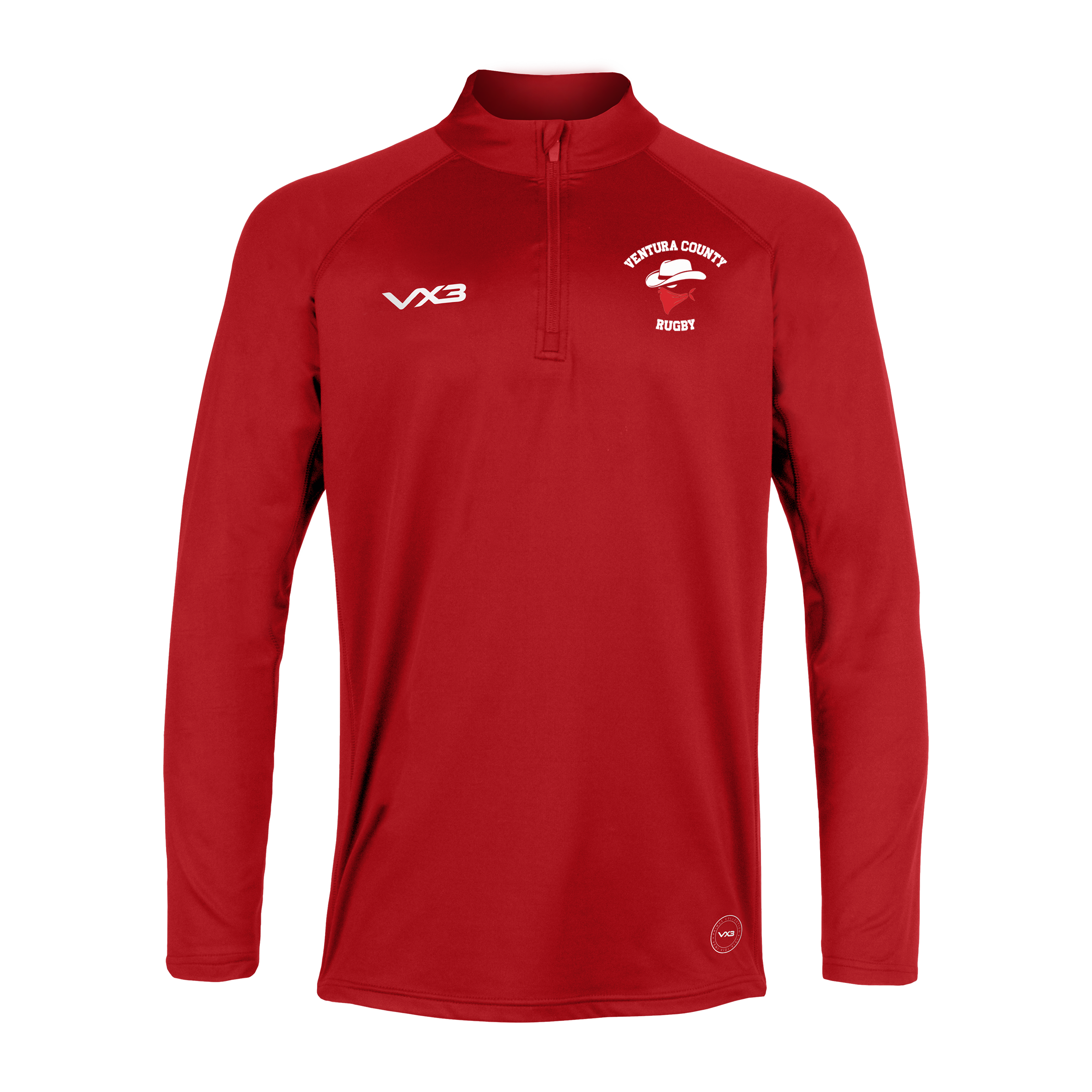 Ventura County Bandits Red Primus Quarter Zip