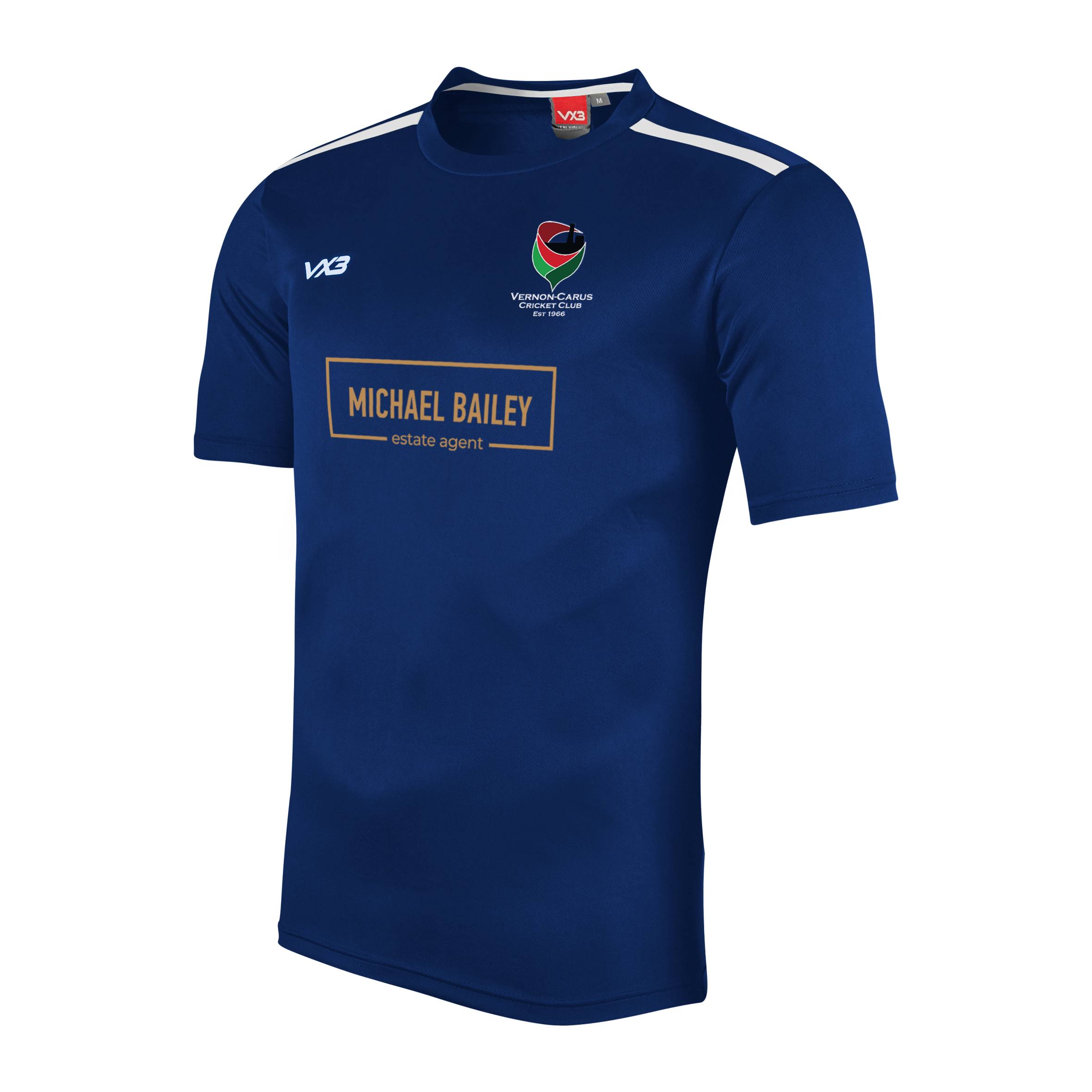 Vernon-Carus Cricket Club Fortis Youth Tee