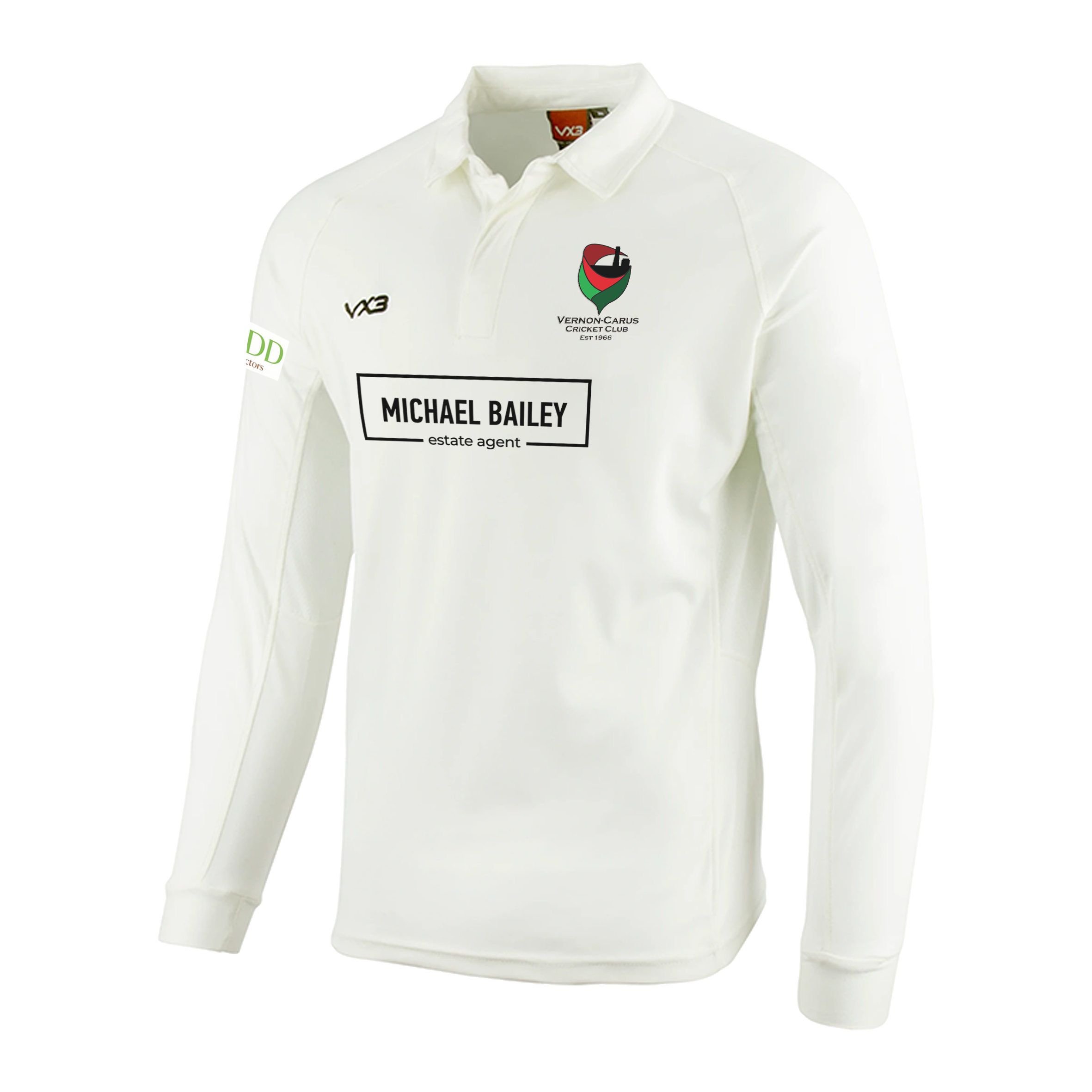 Vernon-Carus Cricket Club Youth Long Sleeve Shirt