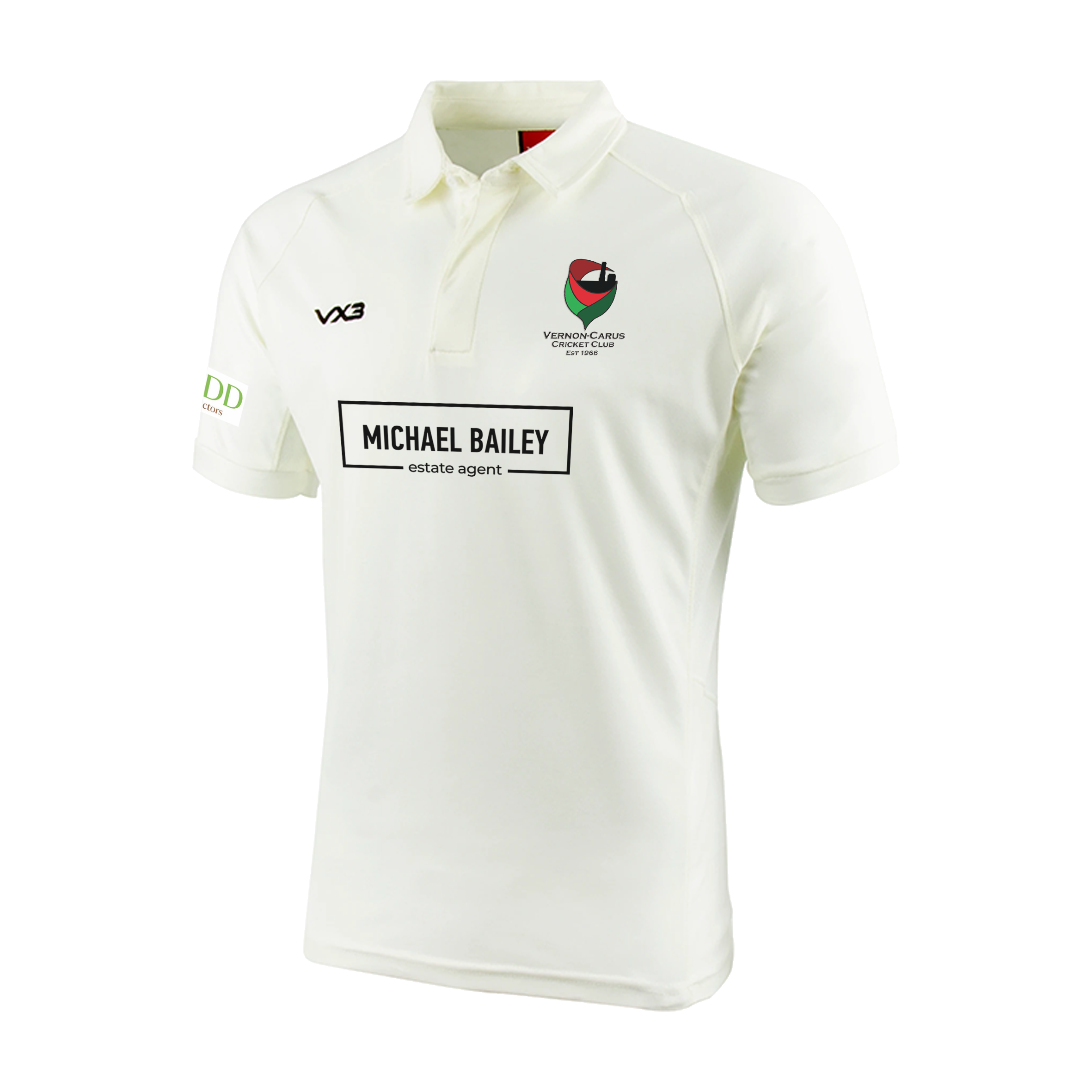 Vernon-Carus Cricket Club Short Sleeve Shirt