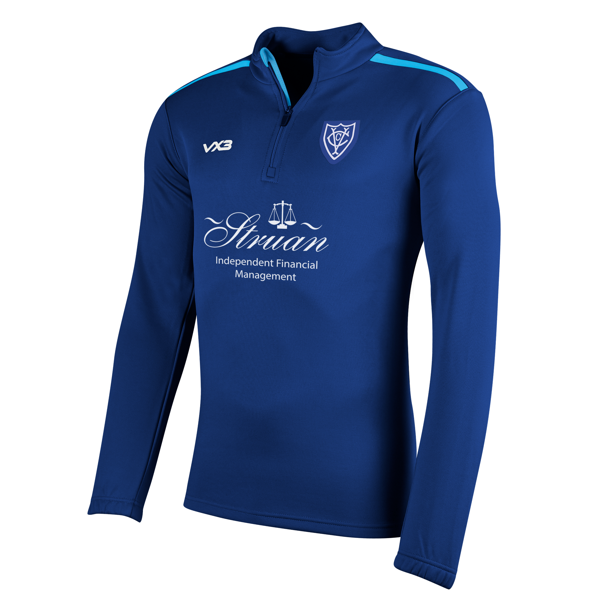 Verwood Cricket Fortis Ladies Quarter Zip Sweat