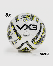 Volare Football Match Ball Bundle x5