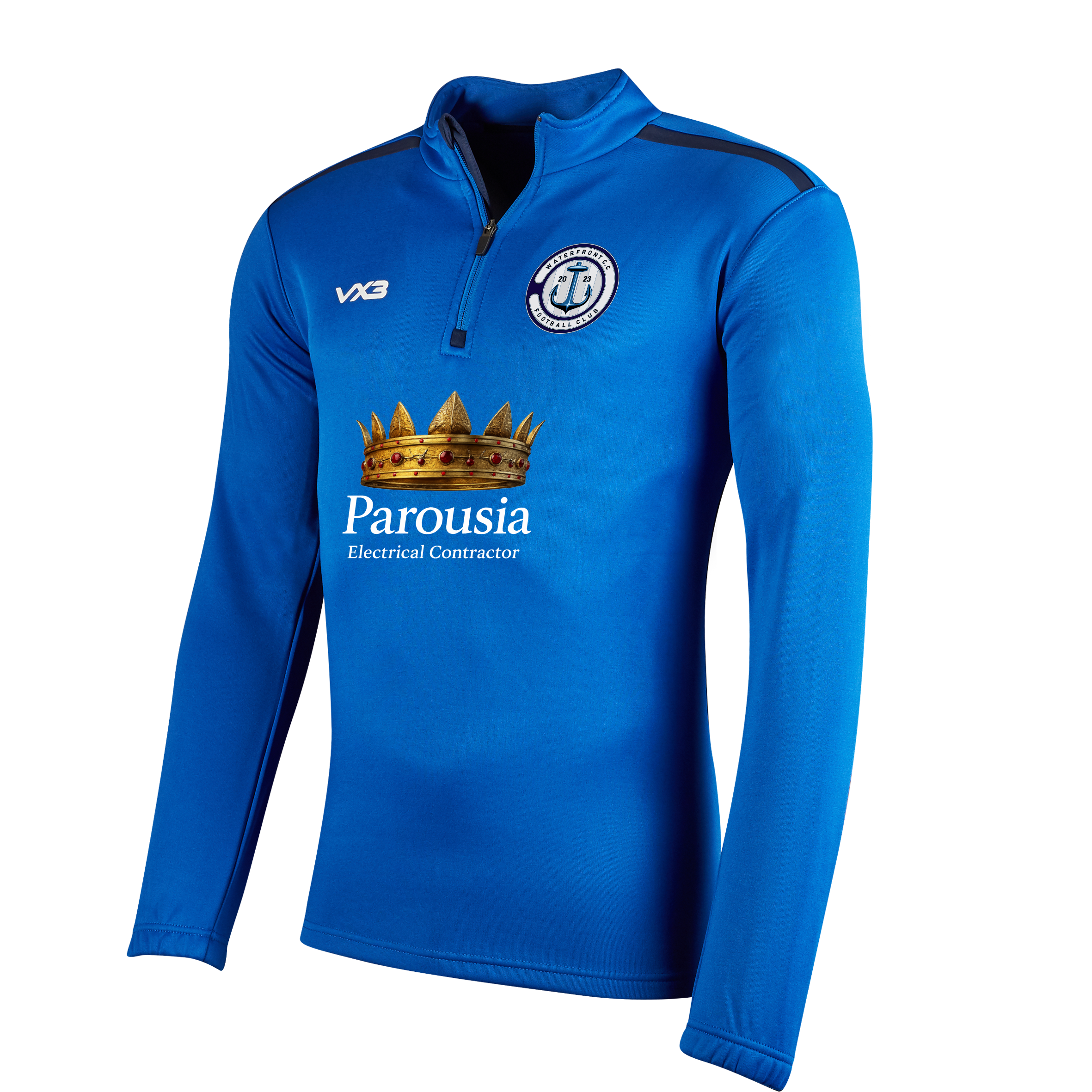 Waterfront FC Fortis Quarter Zip Sweat