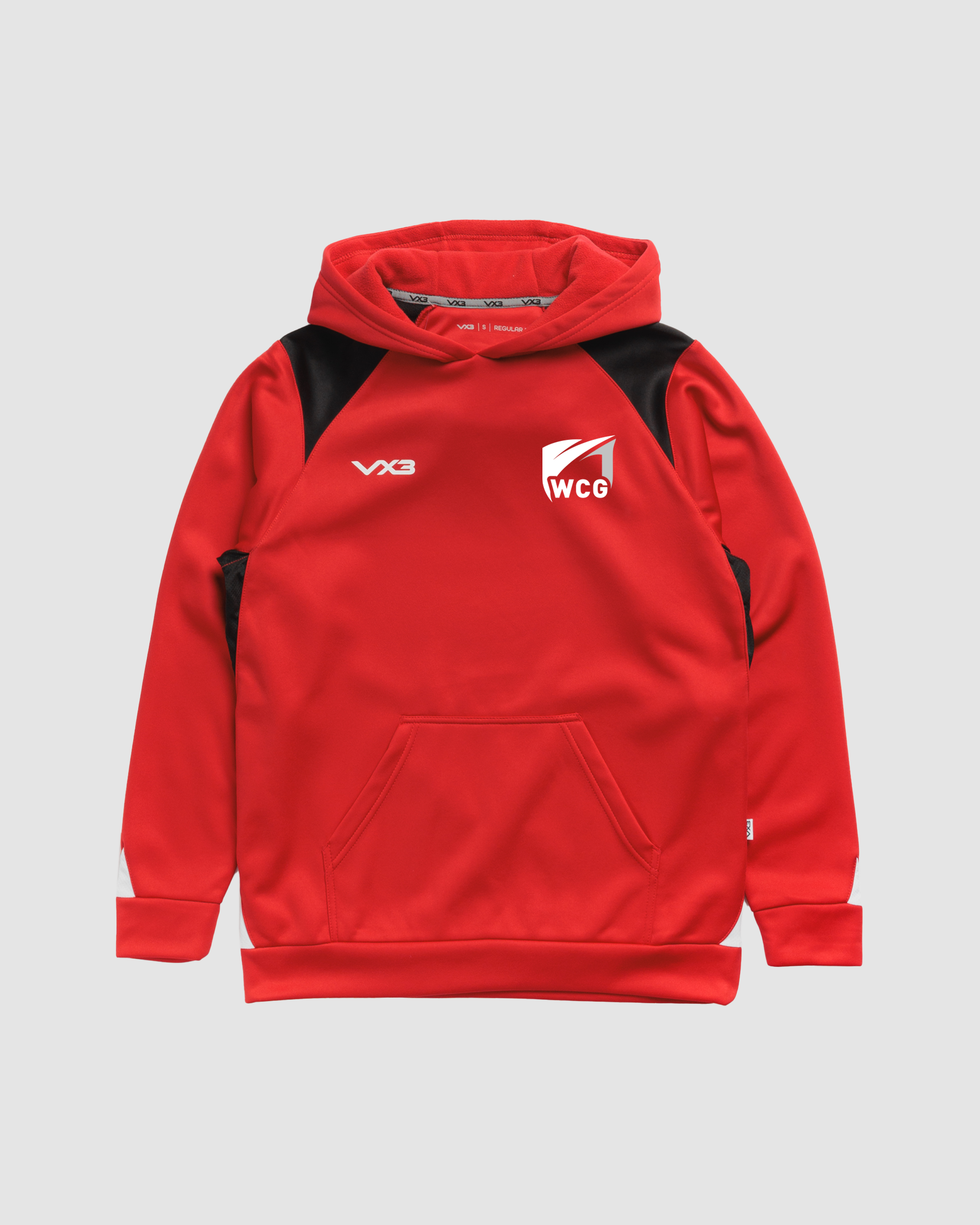 WCG Sport Staff Red Vertex Hoodie