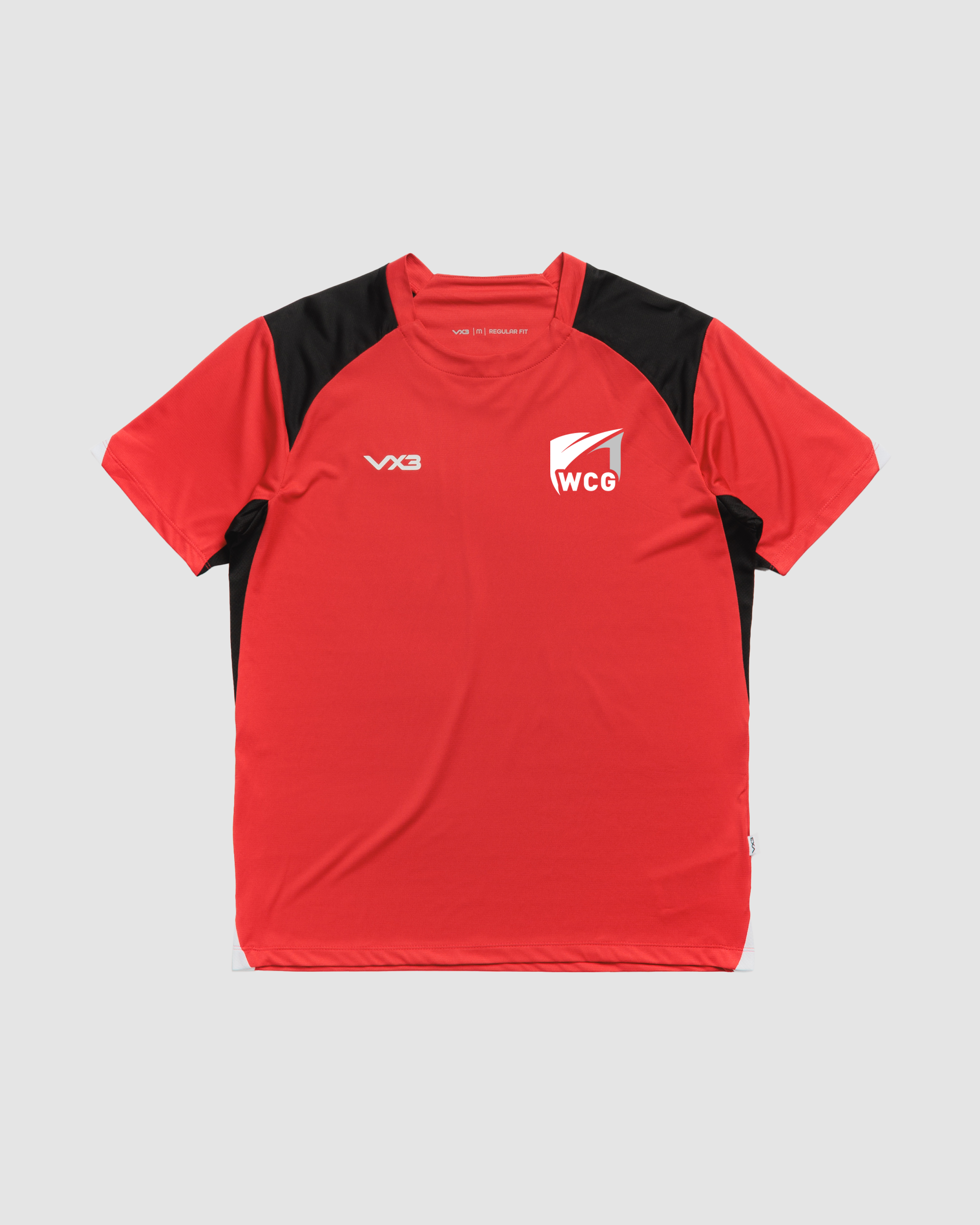 WCG Sport Staff Red Vertex Tee
