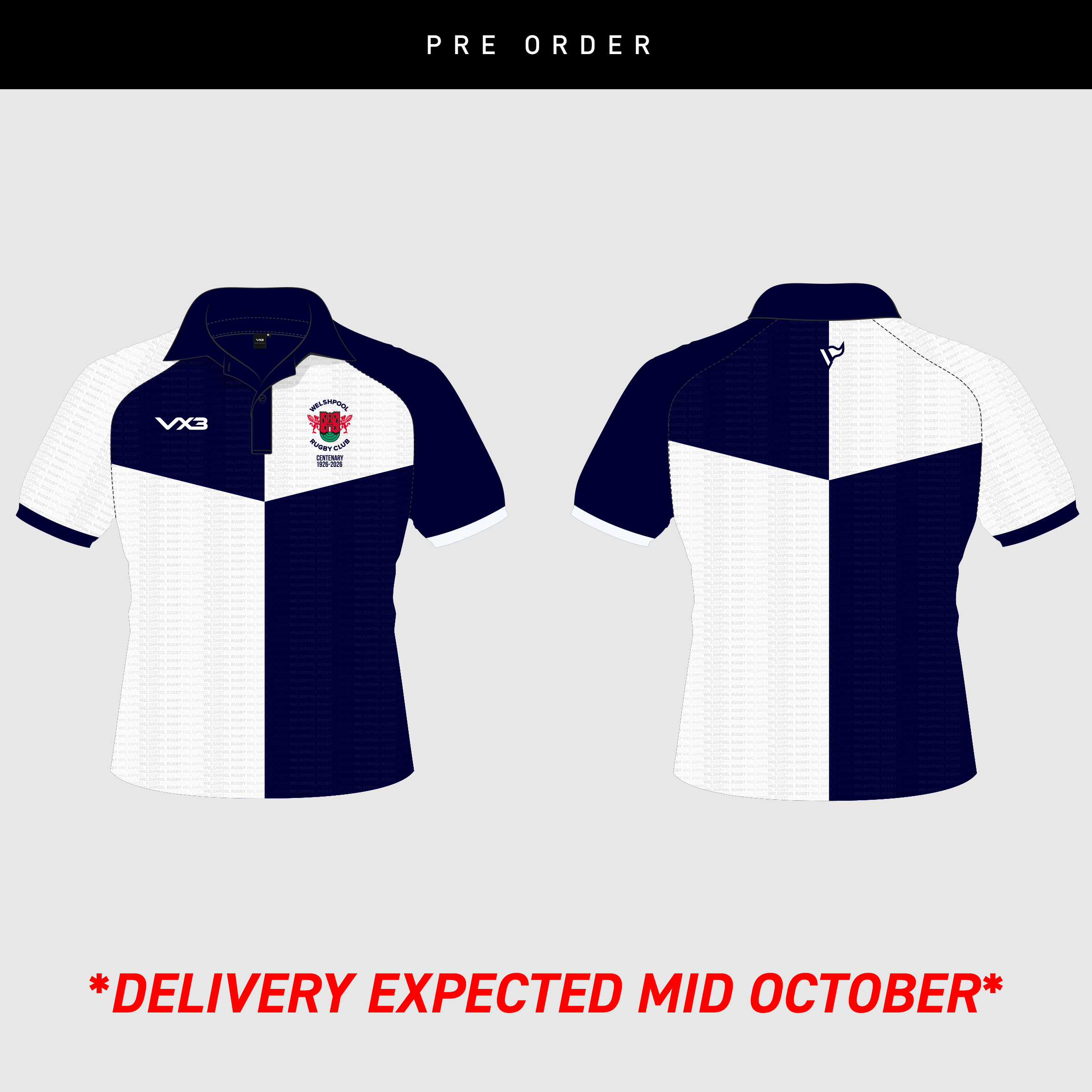 WELSHPOOL RFC SUBLIMATED POLO
