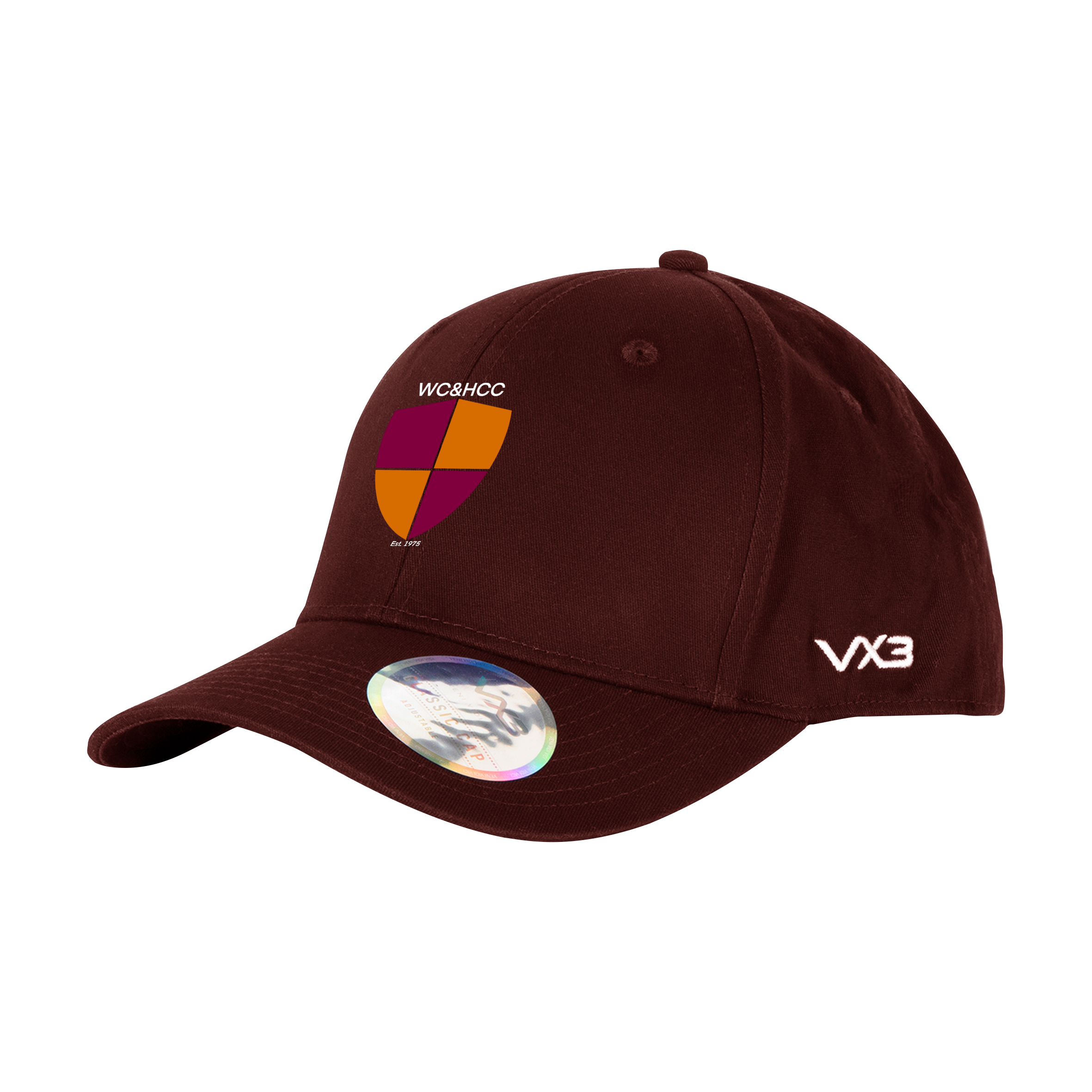 West Coker and Hardington Cricket Club Classic Cap Maroon