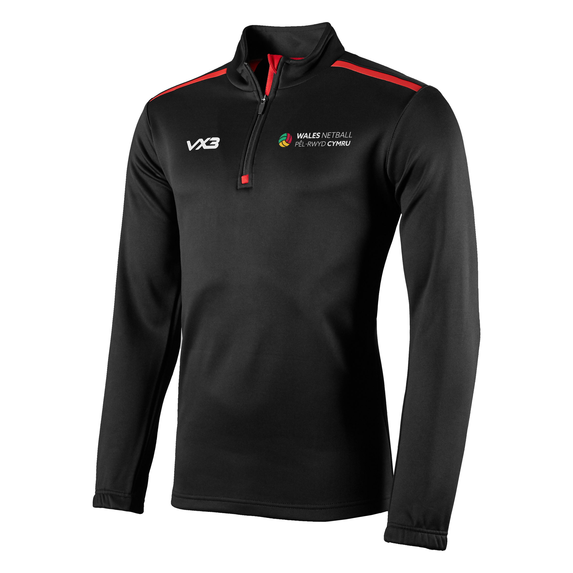 Wales Netball Pathway Fortis Quarter Zip Sweat