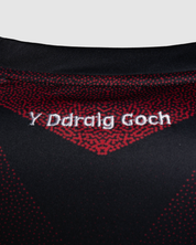 Wales RL 24/25 Quadrigo Tee Black/Red