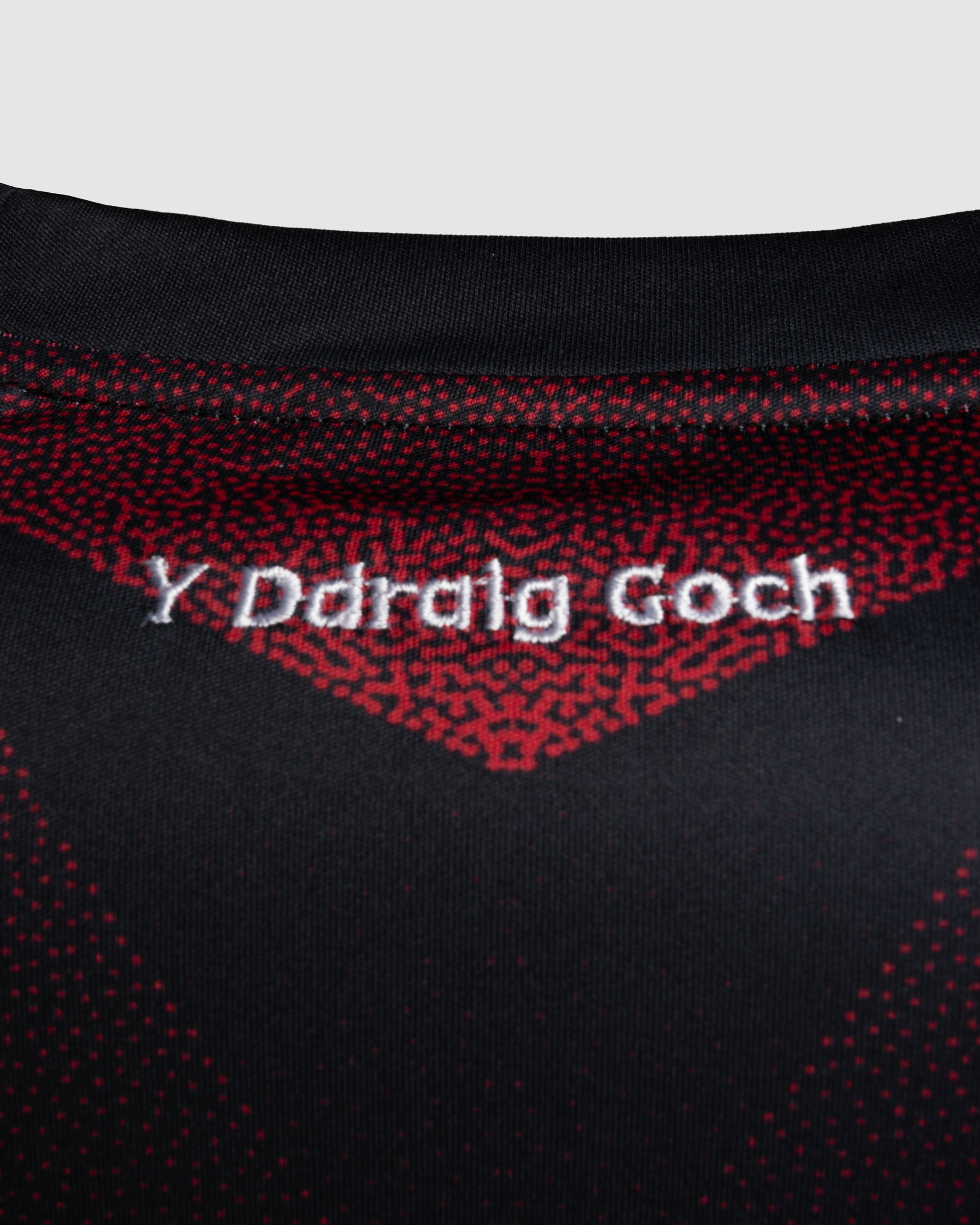 Wales RL 24/25 Quadrigo Tee Black/Red