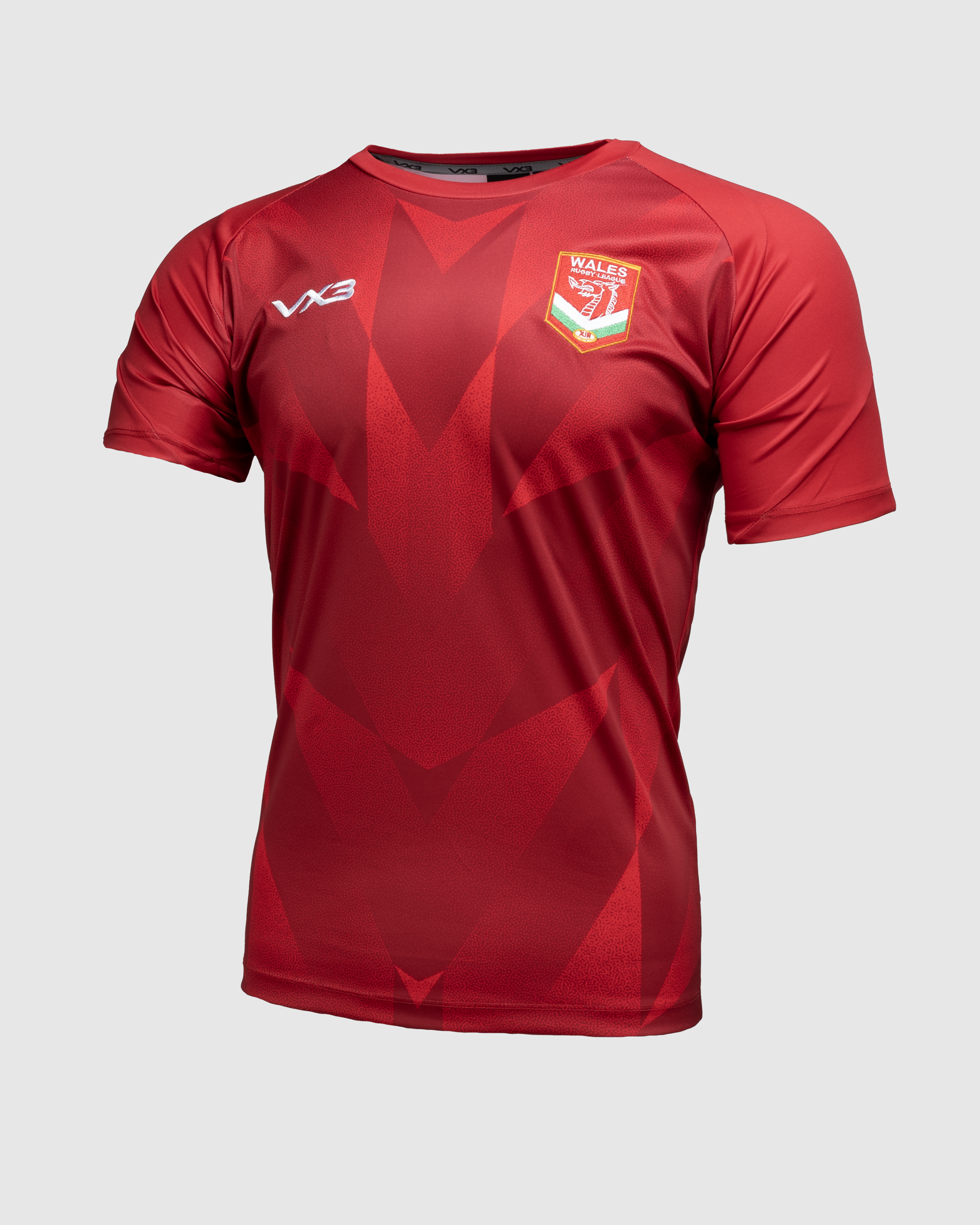 Wales RL 24/25 Quadrigo Tee Red