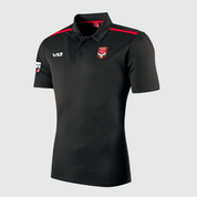 Wales Rugby League Masters Black/Red Fortis Polo